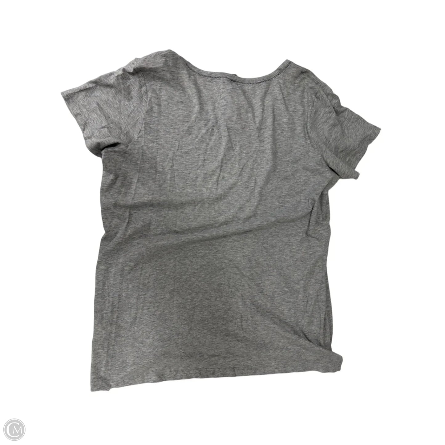 Top Short Sleeve By Eddie Bauer In Grey, Size: Xl