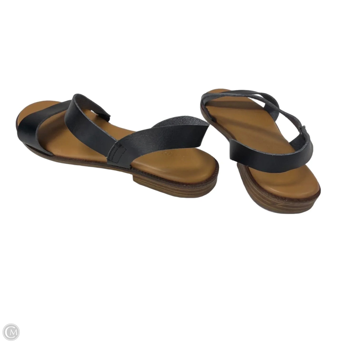 Sandals Flats By Cynthia Rowley In Black & Brown, Size: 8