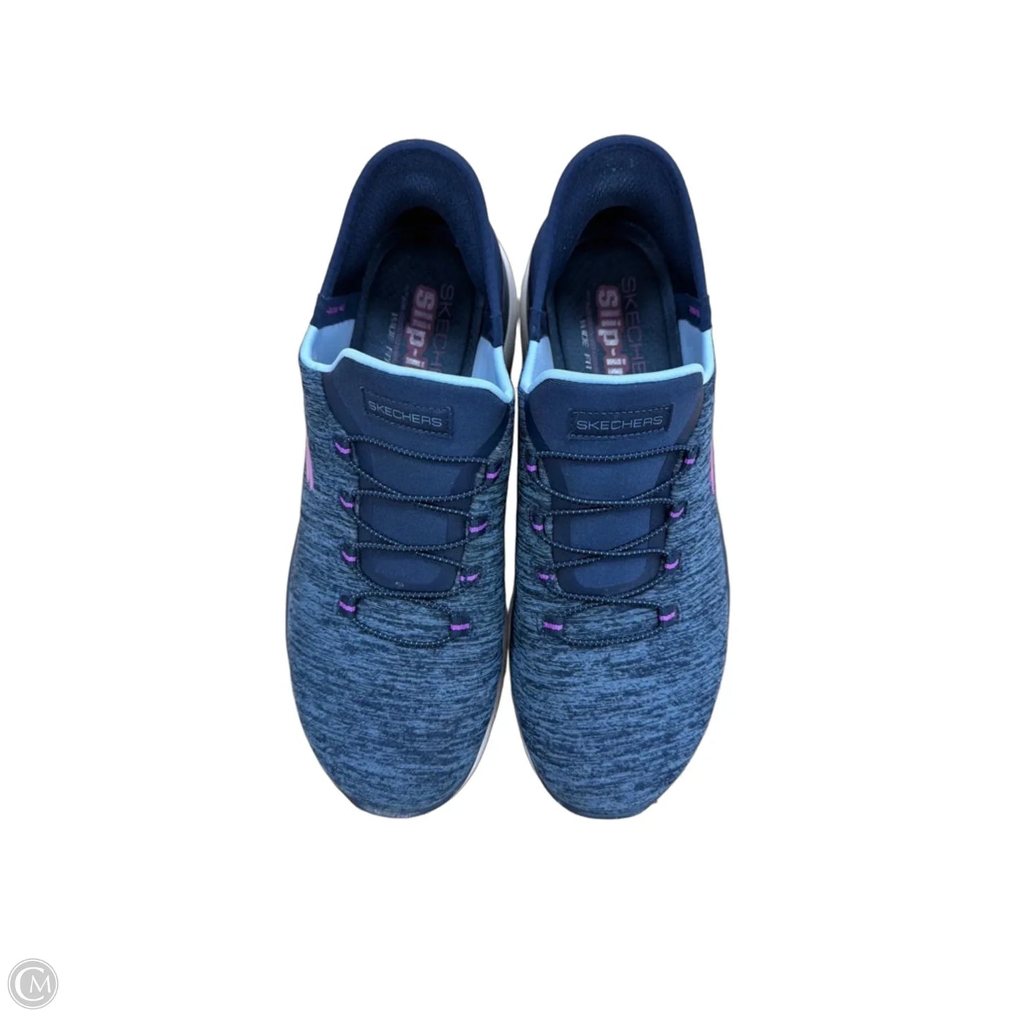 Shoes Athletic By Skechers In Blue, Size: 10