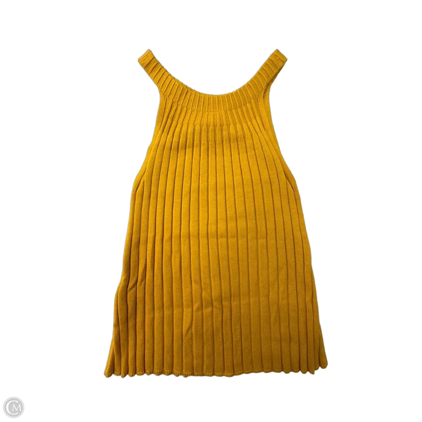 Top Sleeveless By Rue And Willow In Yellow, Size: S