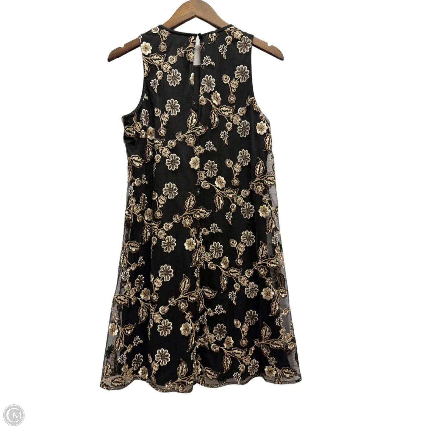 Dress Party Midi By Calvin Klein In Floral Print, Size: 8