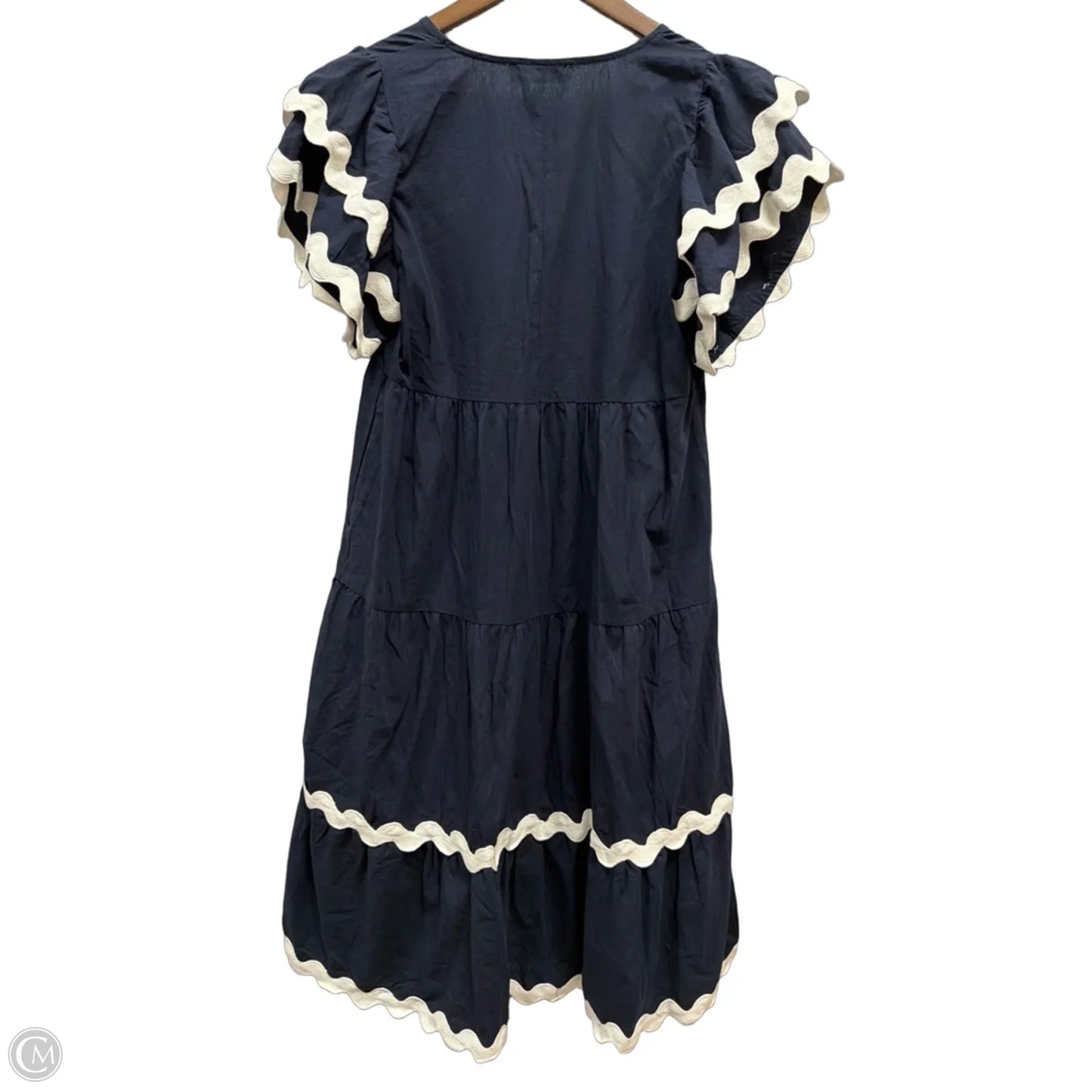 Dress Casual Maxi By Clothes Mentor In Navy, Size: S