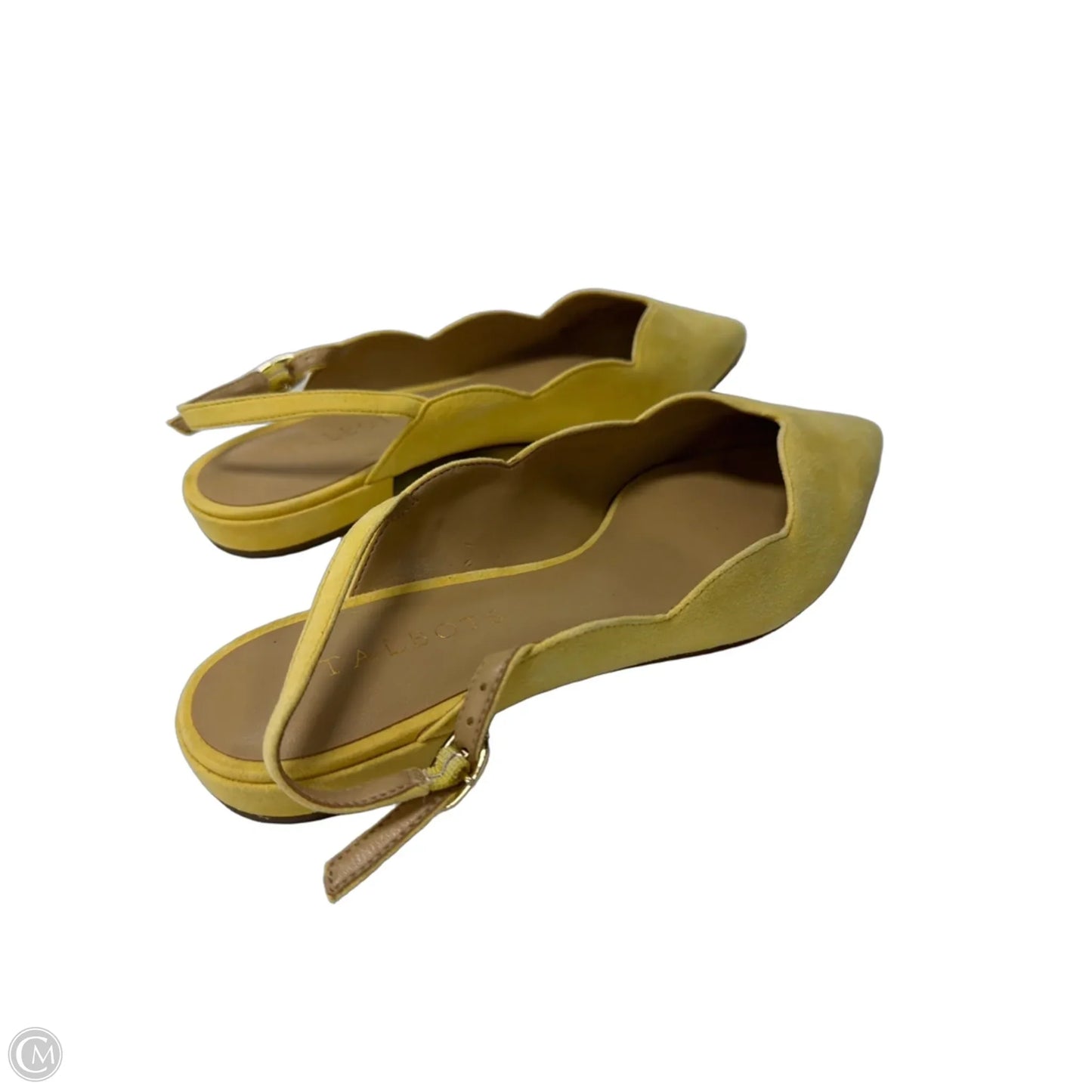 Shoes Flats By Talbots In Yellow, Size: 7.5