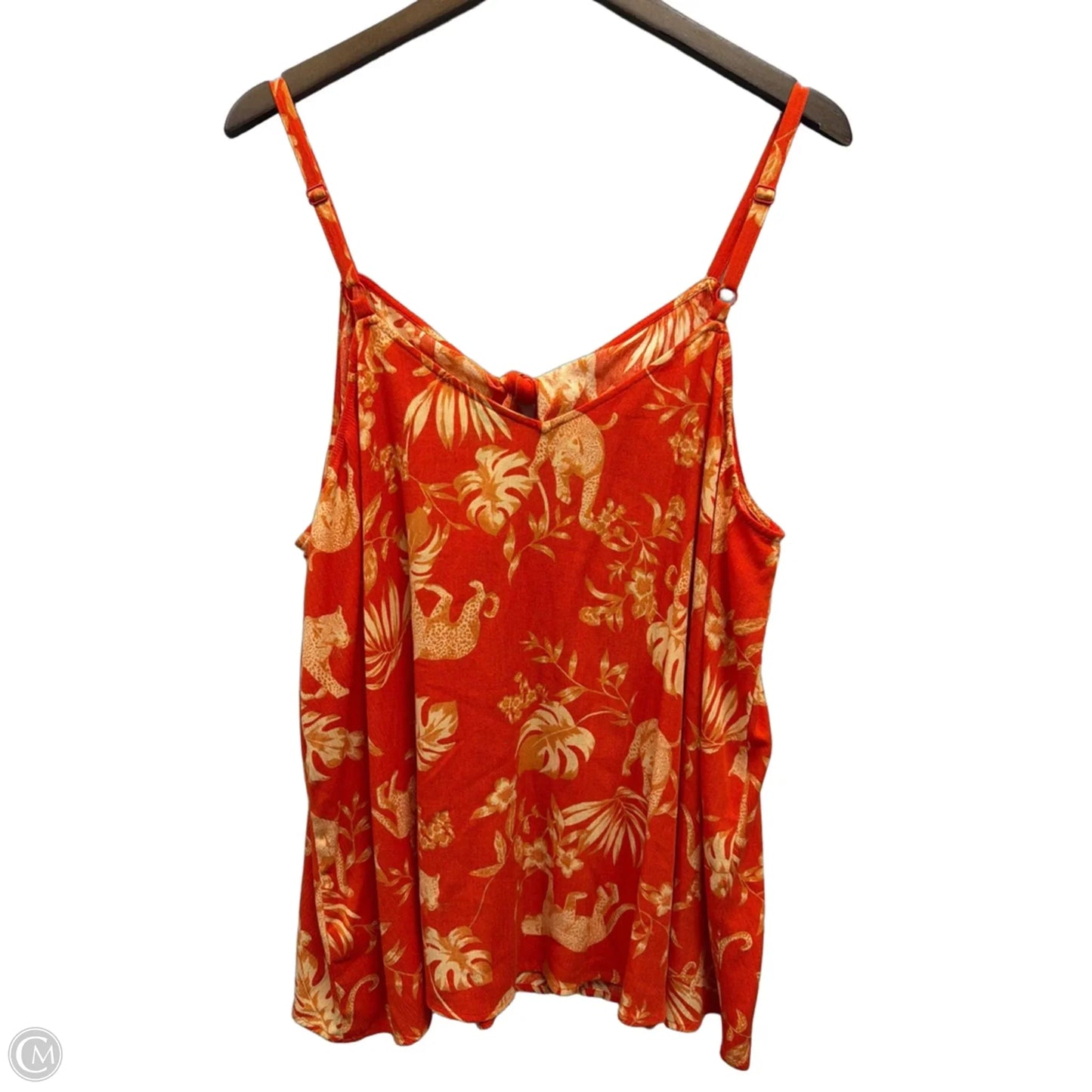 Tank Top By Torrid In Tropical Print, Size: 2x