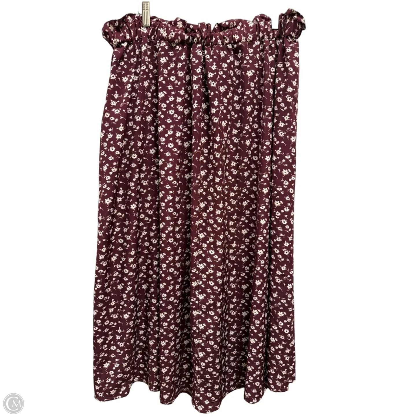 Skirt Maxi By Nasty Gal In Floral Print, Size: 2x