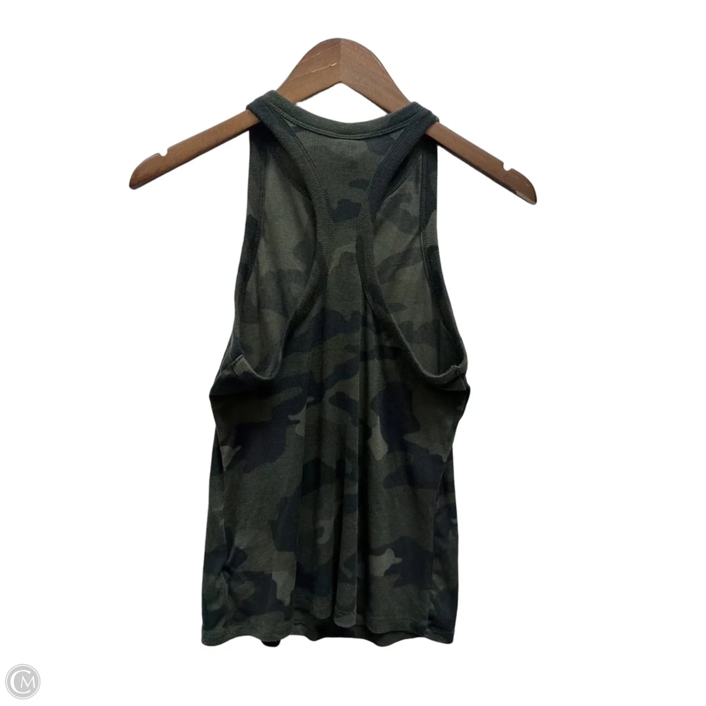 Athletic Tank Top By Old Navy In Camouflage Print, Size: M