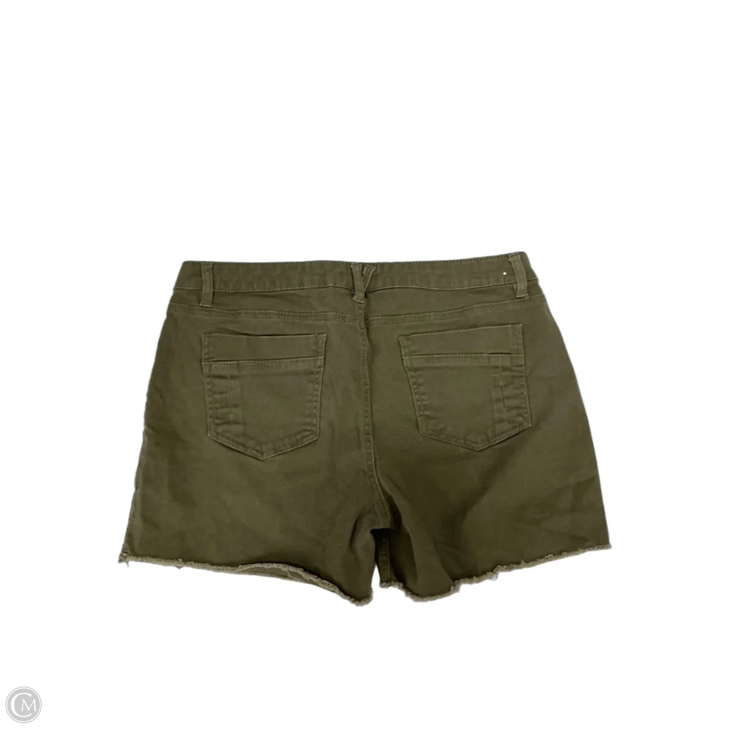 Shorts By Route 66 In Green Denim, Size: 16
