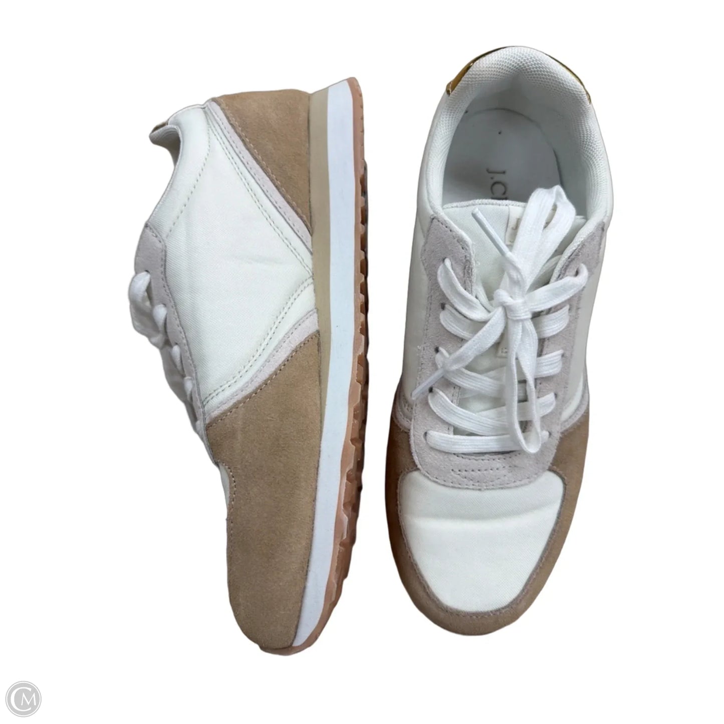 Shoes Sneakers By J. Crew In Brown & White, Size: 8.5