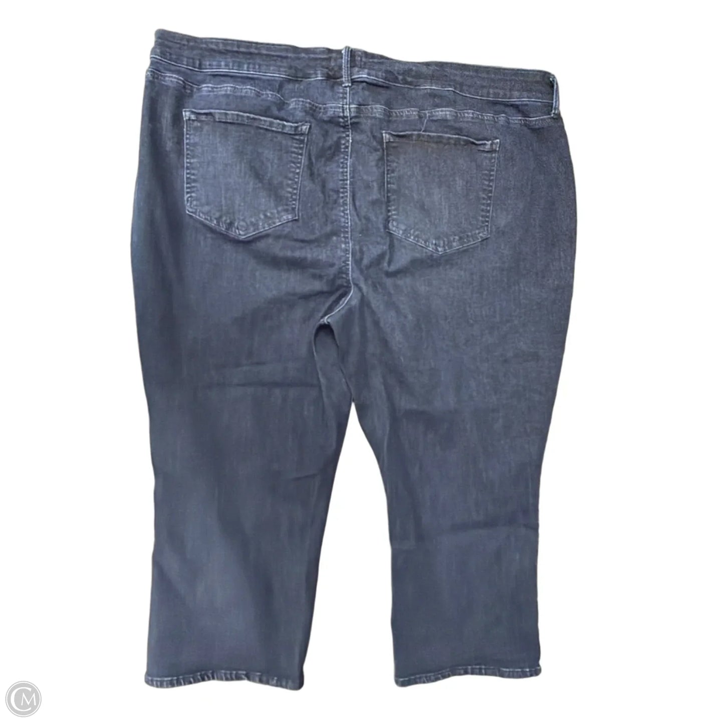 Jeans Straight By Not Your Daughters Jeans In Blue Denim, Size: 24