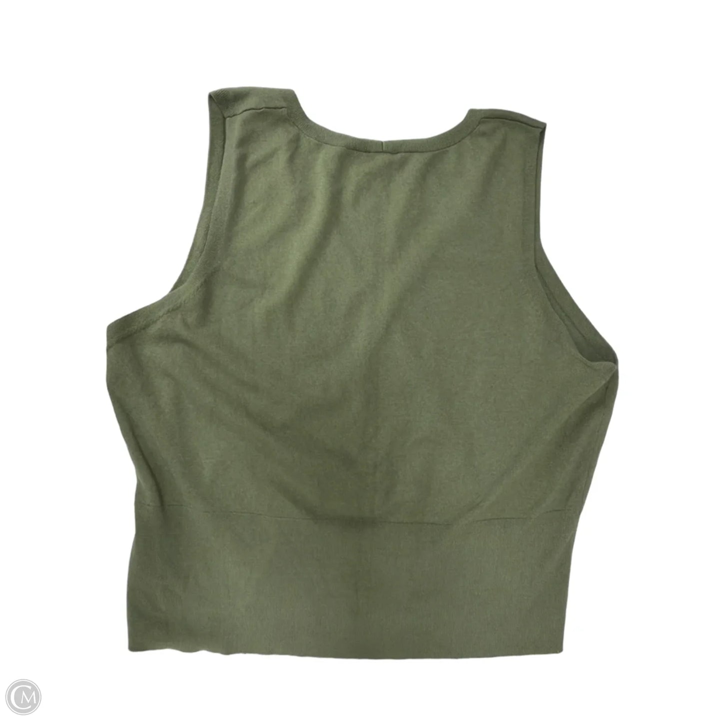 Tank Top By Express In Green, Size: Xl