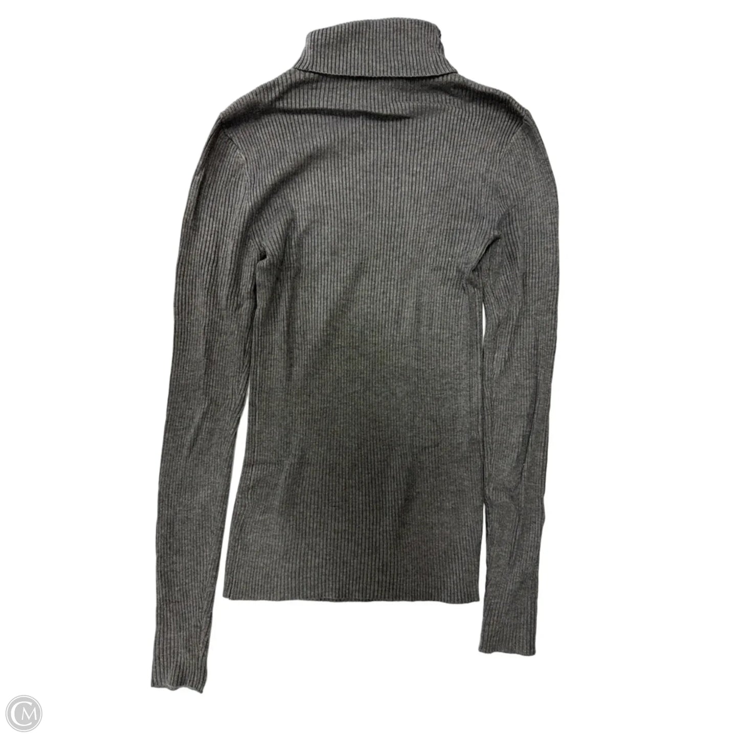 Top Long Sleeve By Express In Grey, Size: Xs
