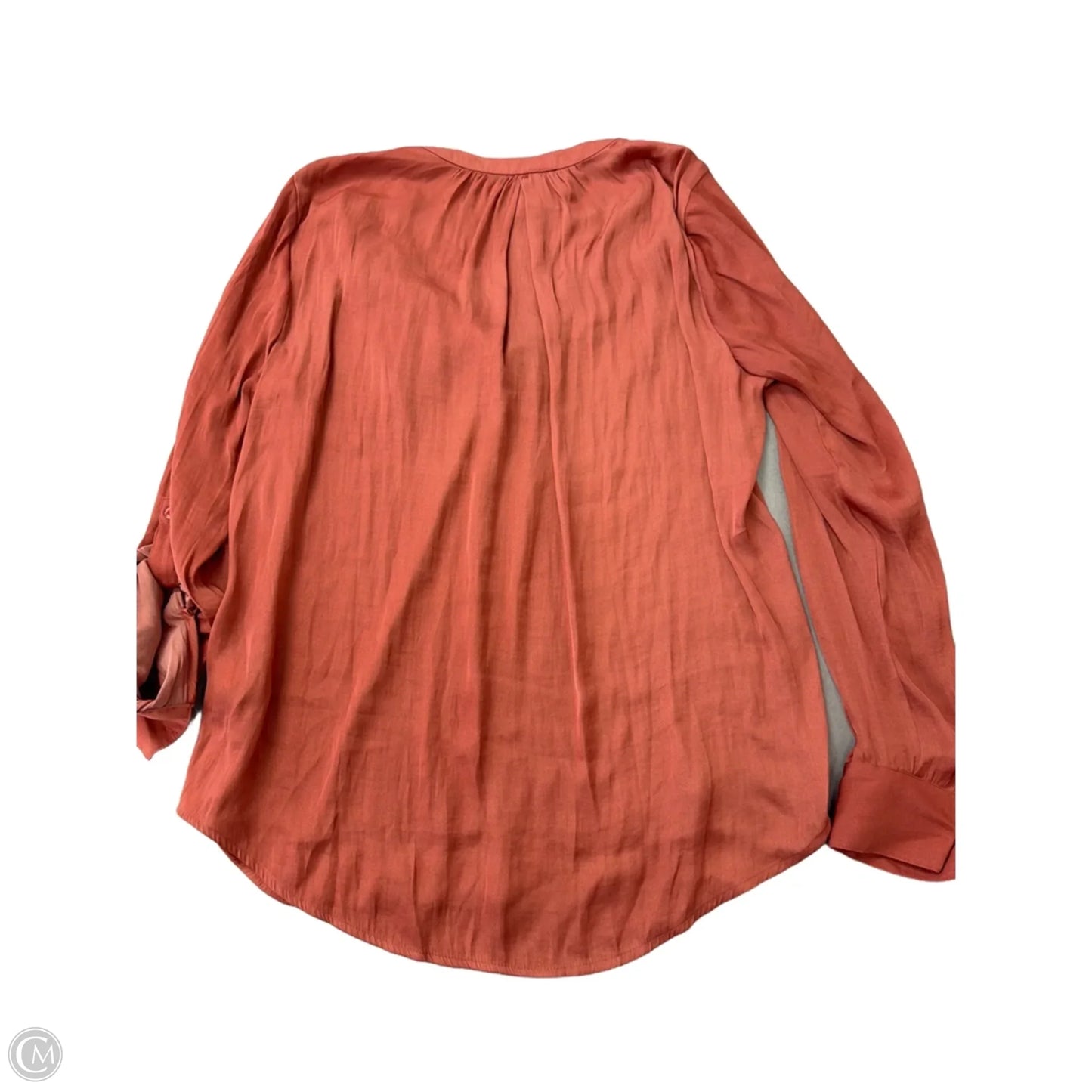 Top Long Sleeve By Simply Vera In Pink, Size: S