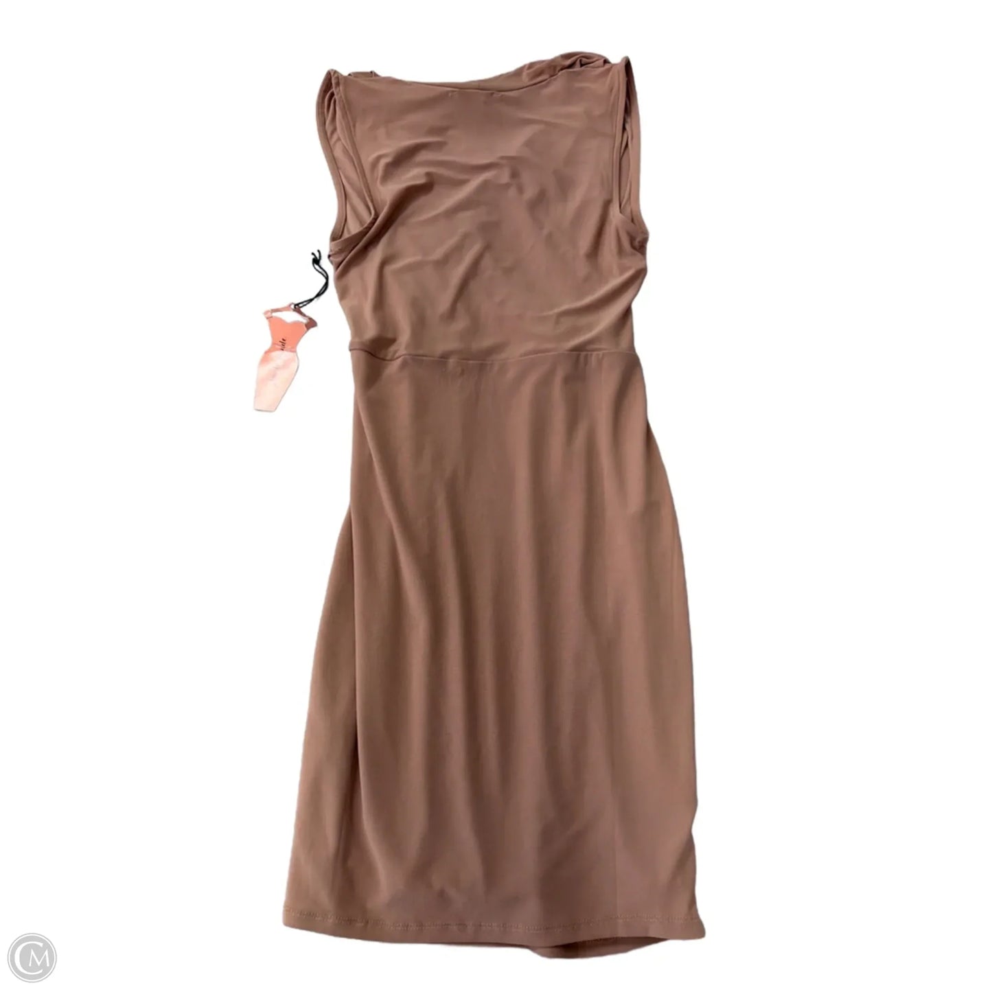 Dress Casual Short By Haute Monde In Tan, Size: S