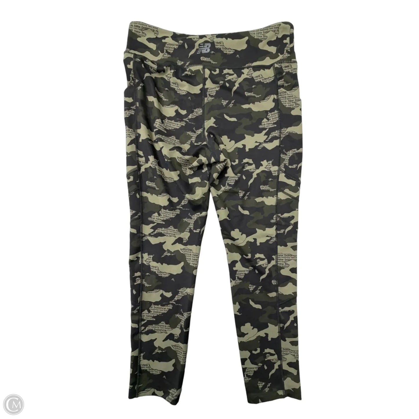 Athletic Leggings By New Balance In Camouflage Print, Size: Xl