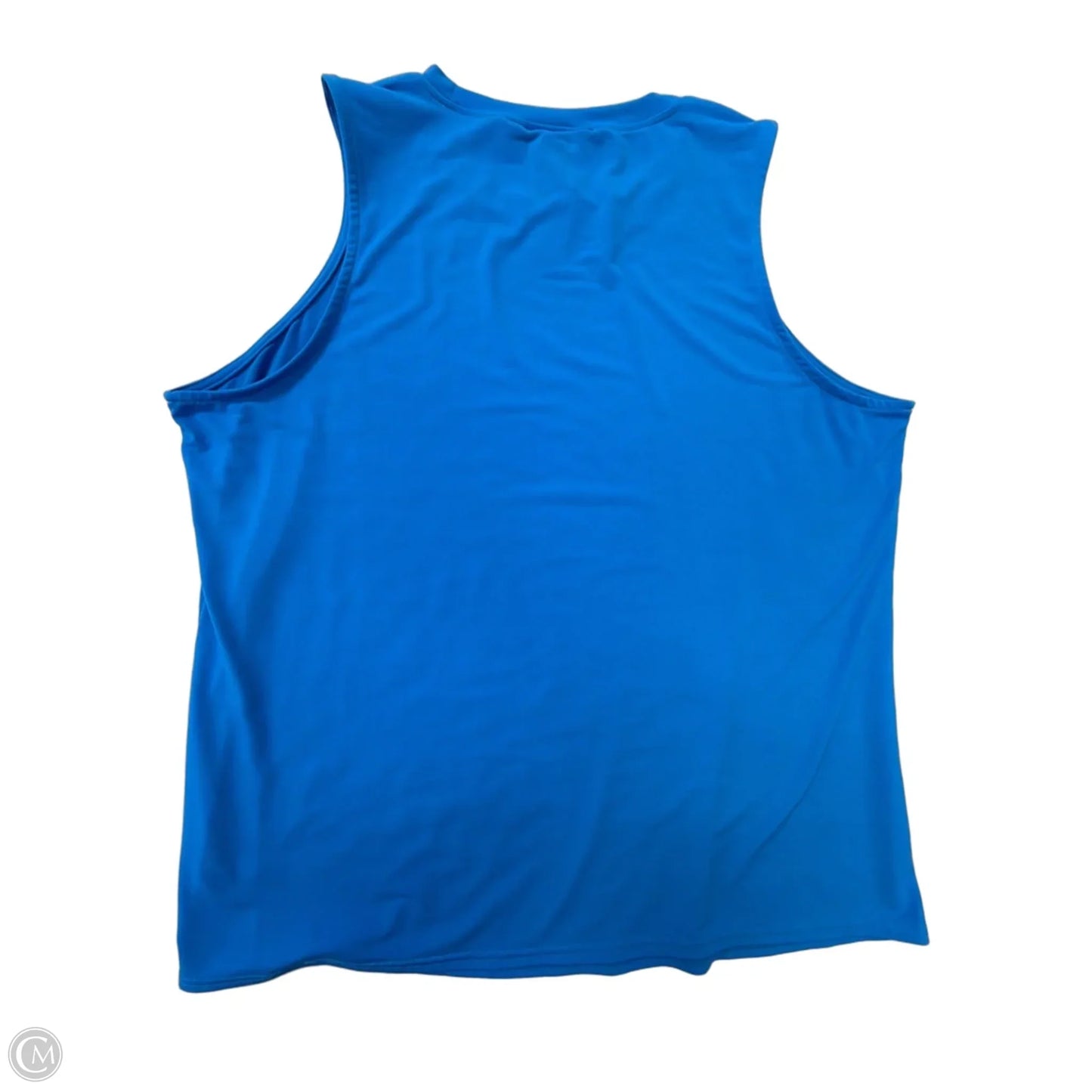 Top Sleeveless By Ali Miles In Blue, Size: 1x