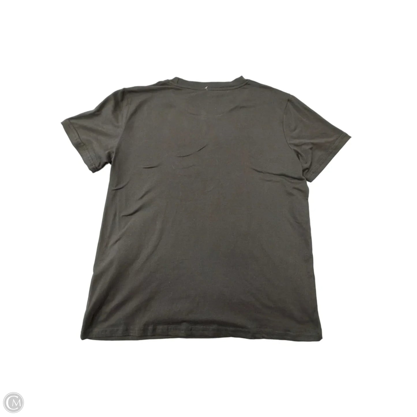 Top Short Sleeve Basic By Clothes Mentor In Black, Size: L