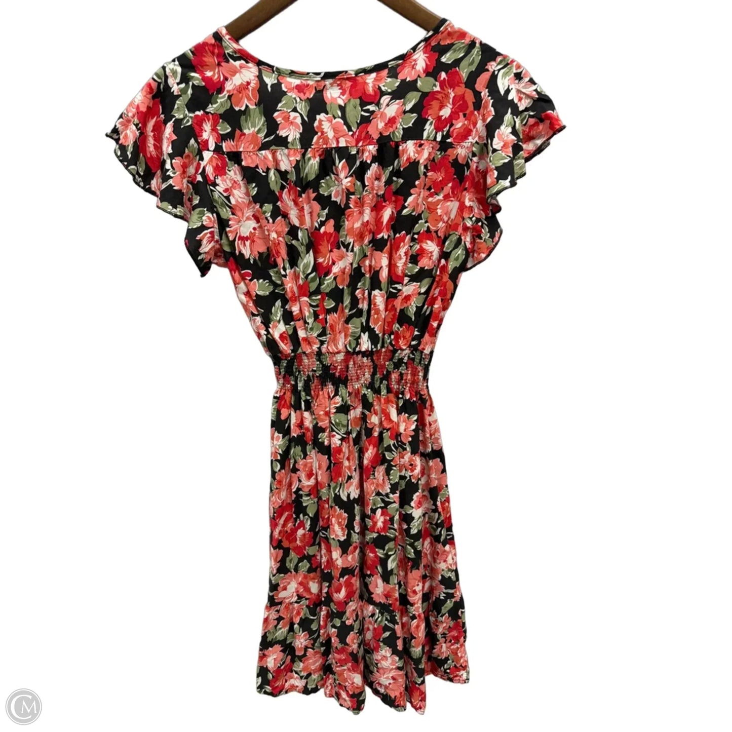 Dress Casual Midi By Clothes Mentor In Floral Print, Size: Xl