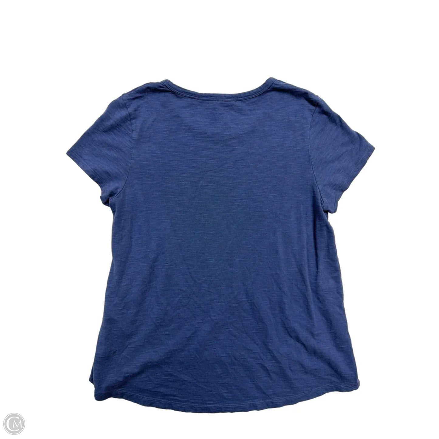Top Short Sleeve By Chicos In Blue, Size: M