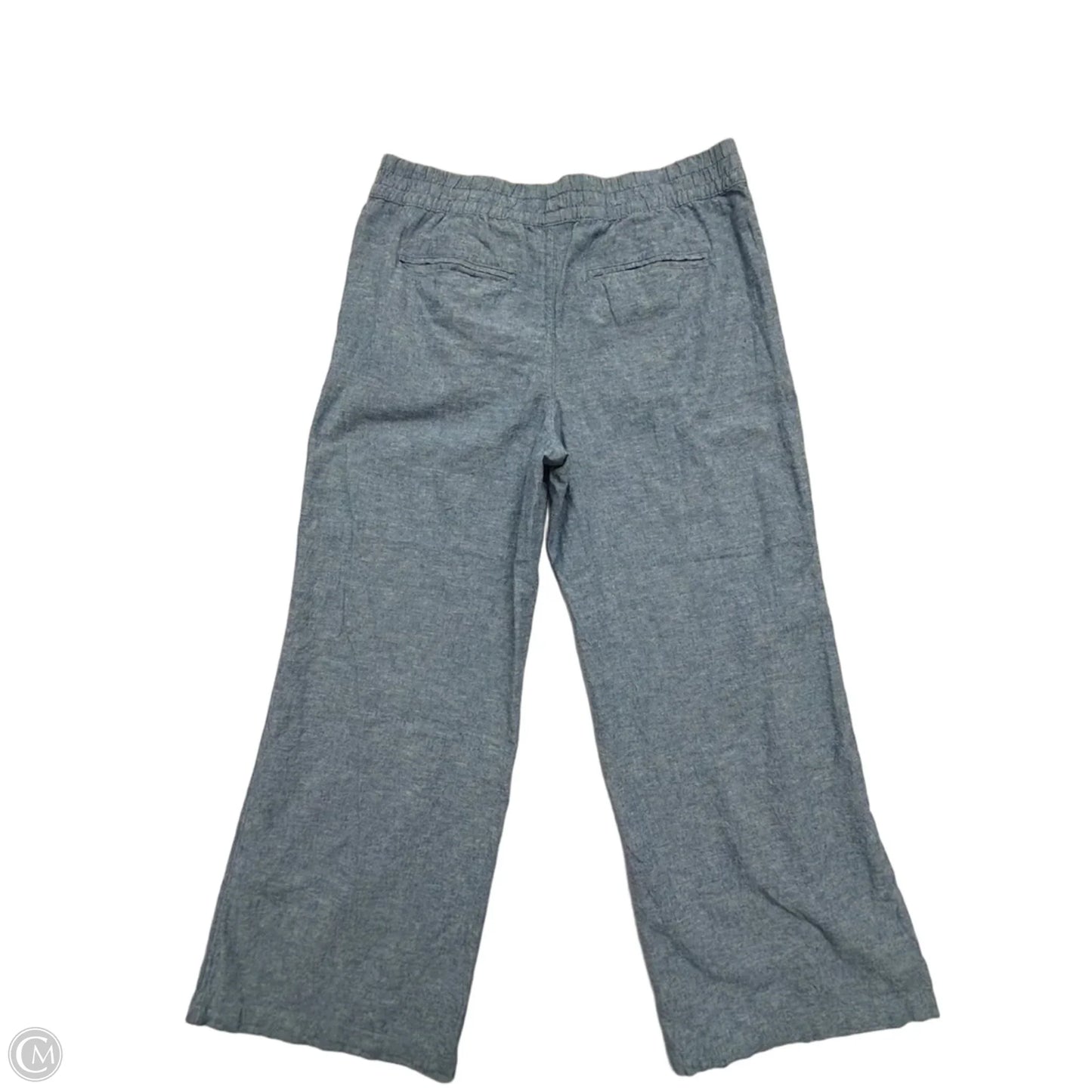 Pants Linen By St Johns Bay In Blue, Size: Xl