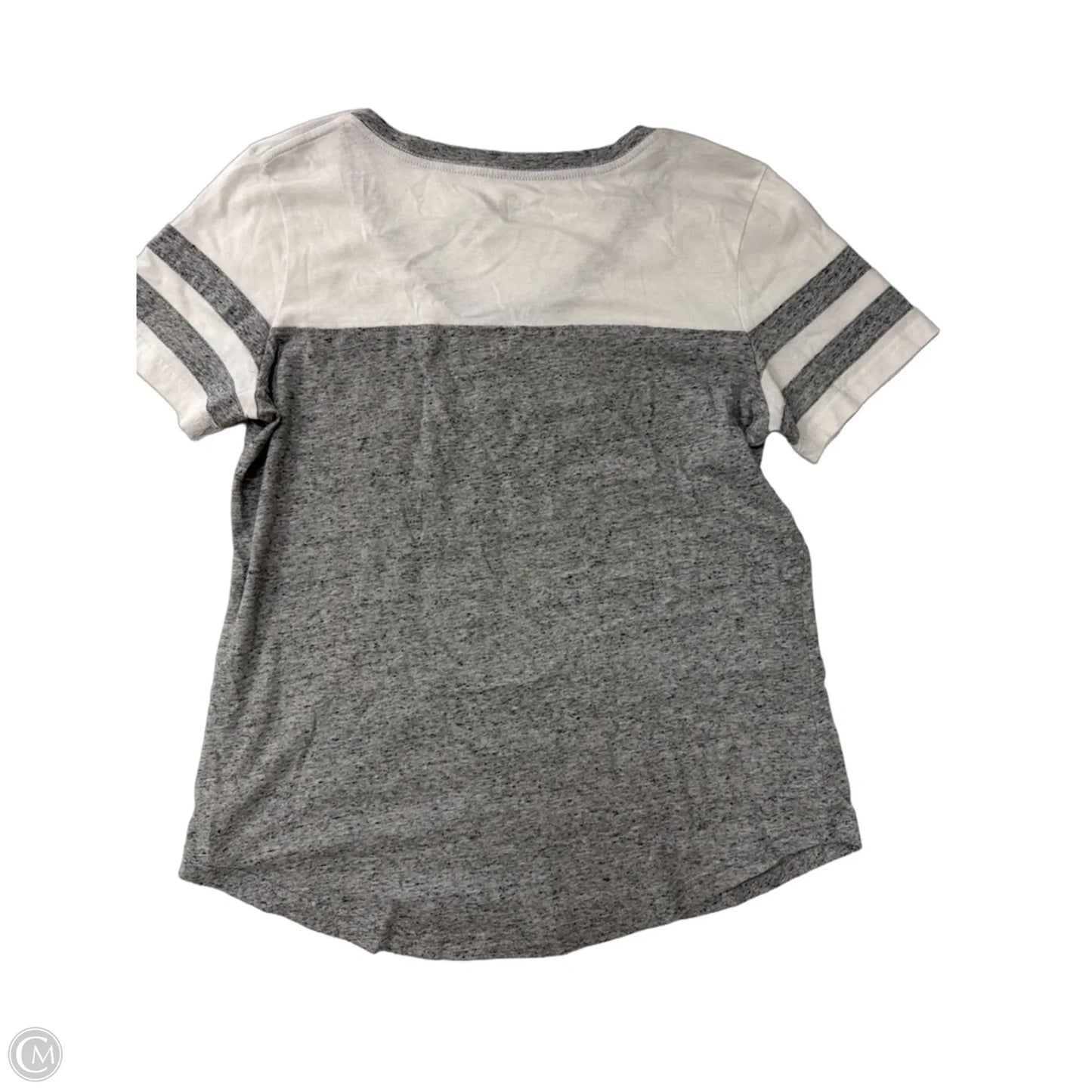 Top Short Sleeve By OHIO STATE In Grey, Size: L