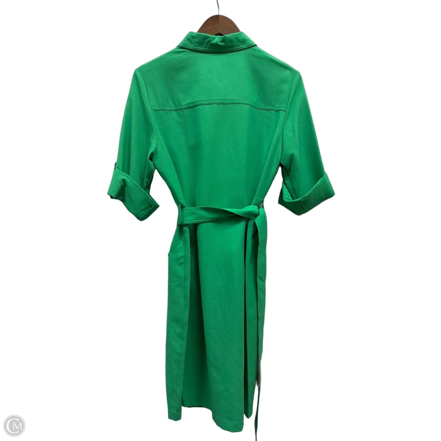 Dress Casual Midi By Sharagano In Green, Size: L