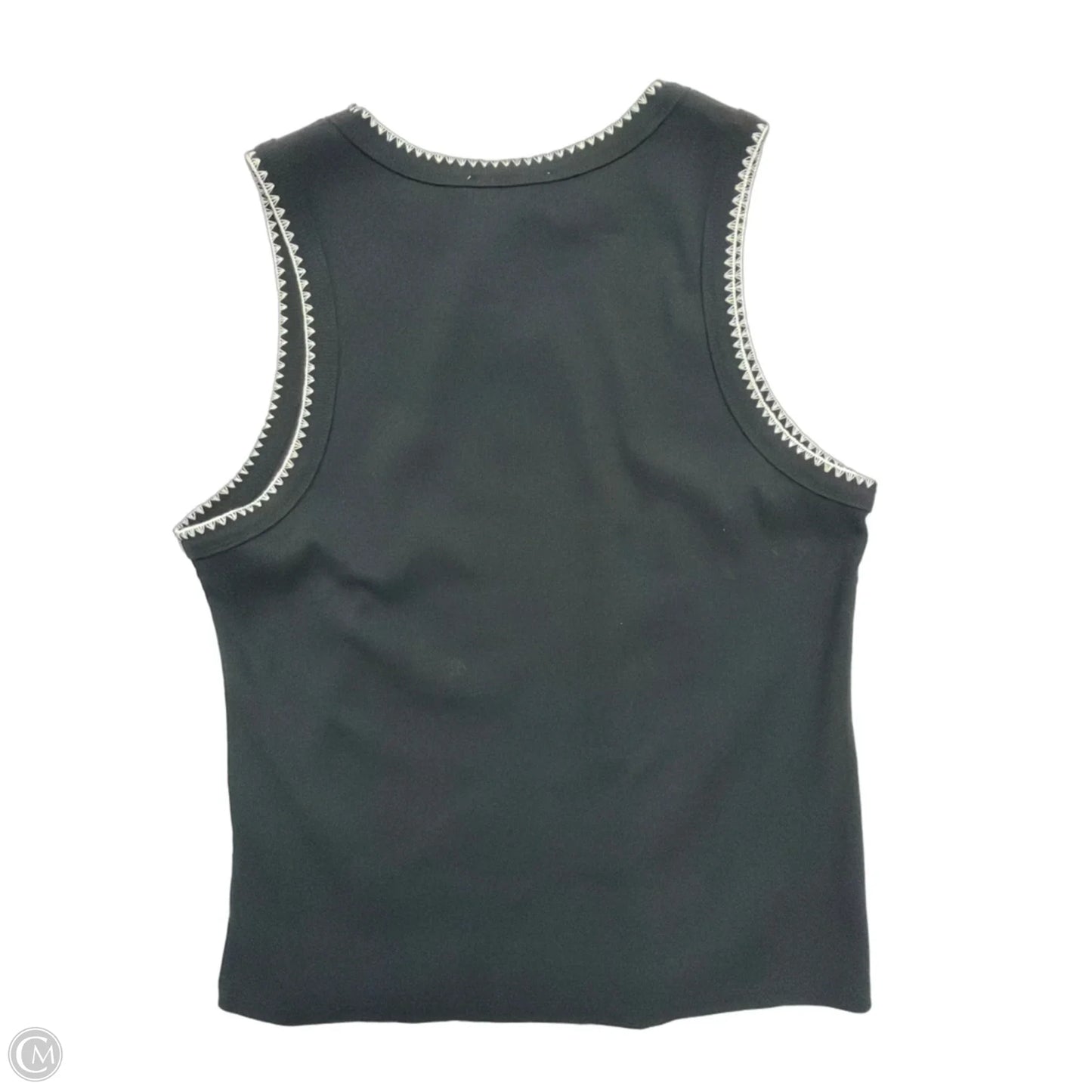 Tank Top By Philosophy In Black & White, Size: L