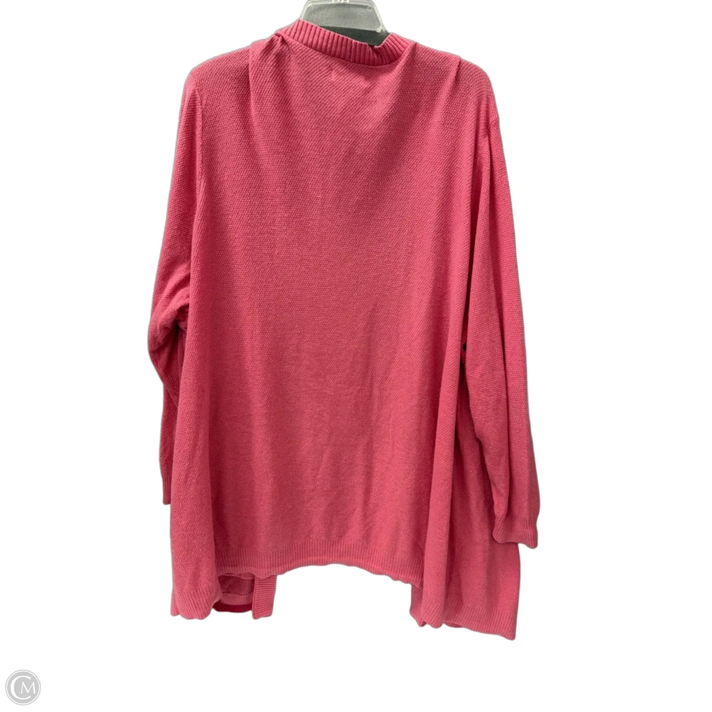 Cardigan By Croft And Barrow In Pink, Size: 3x