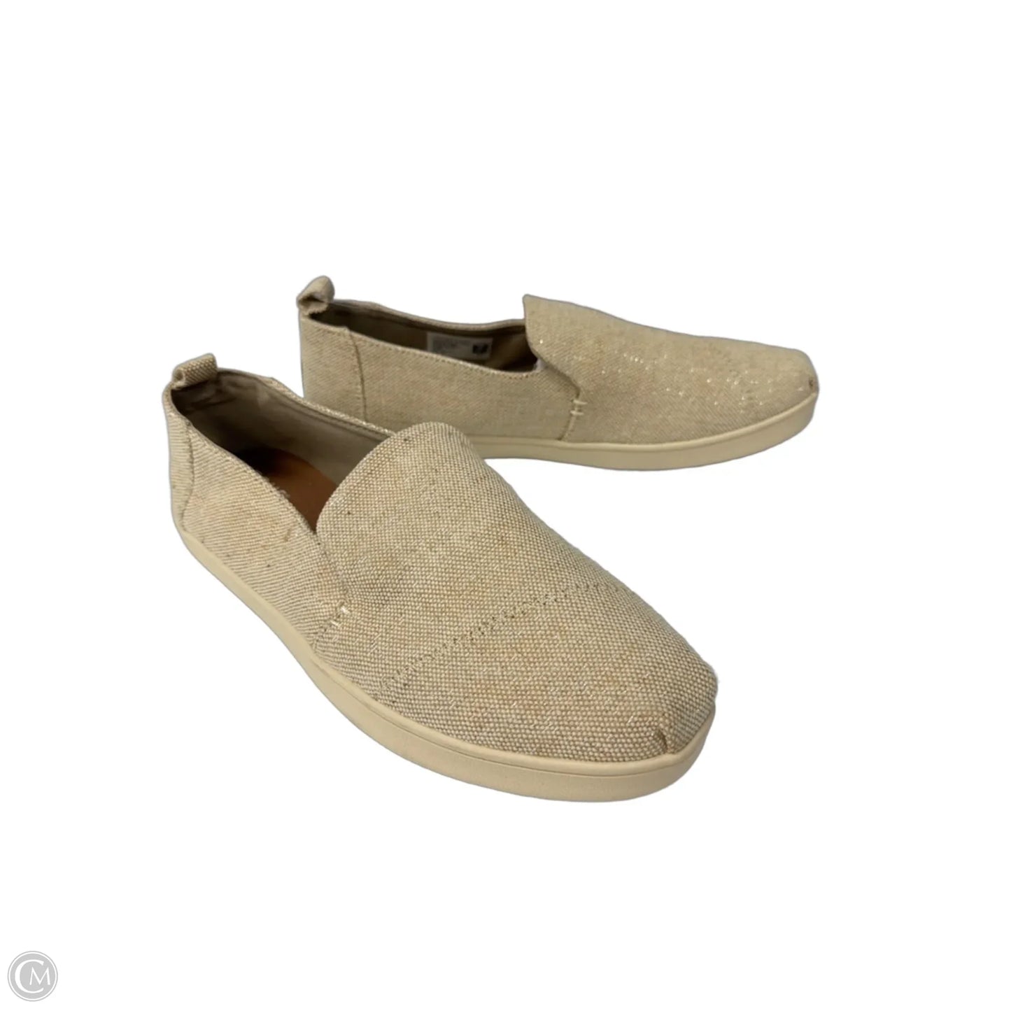 Shoes Flats By Toms In Tan, Size: 8.5