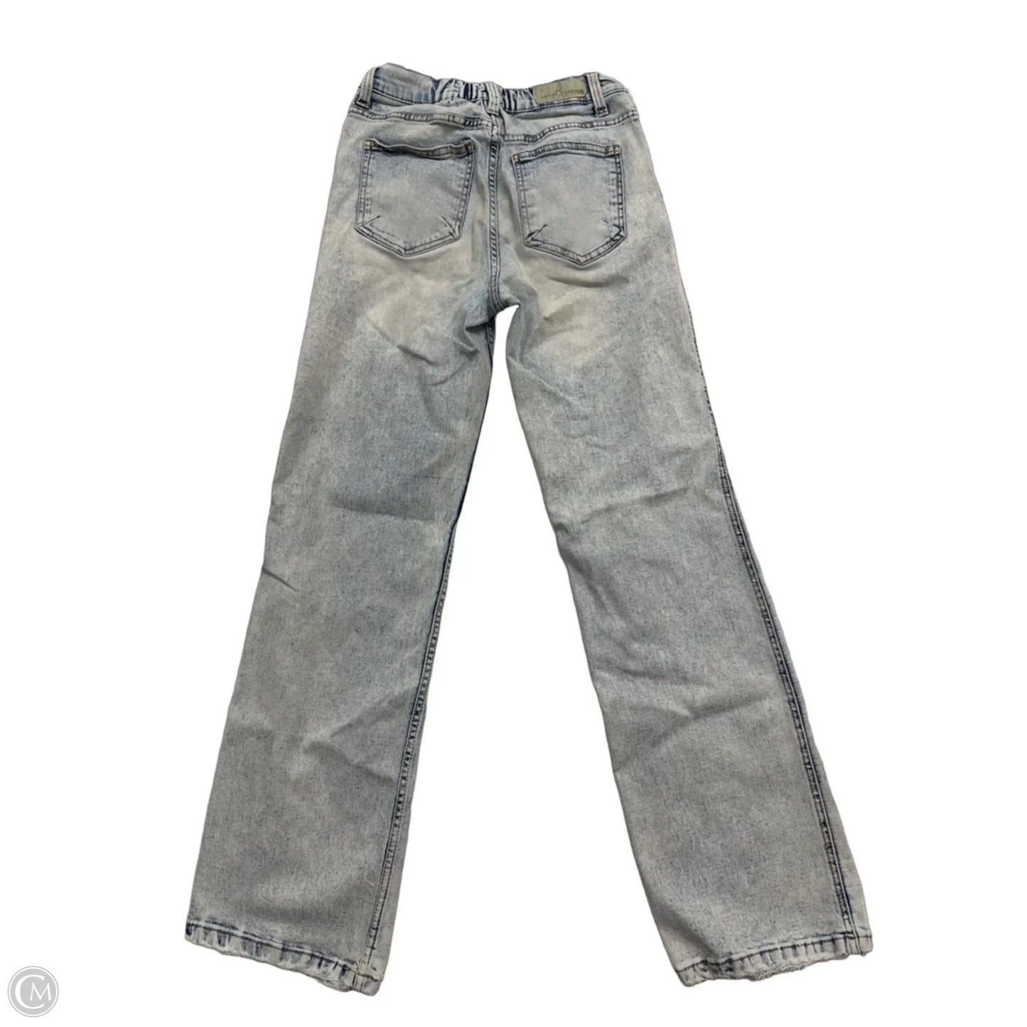 Jeans Straight By Clothes Mentor In Blue Denim, Size: 4