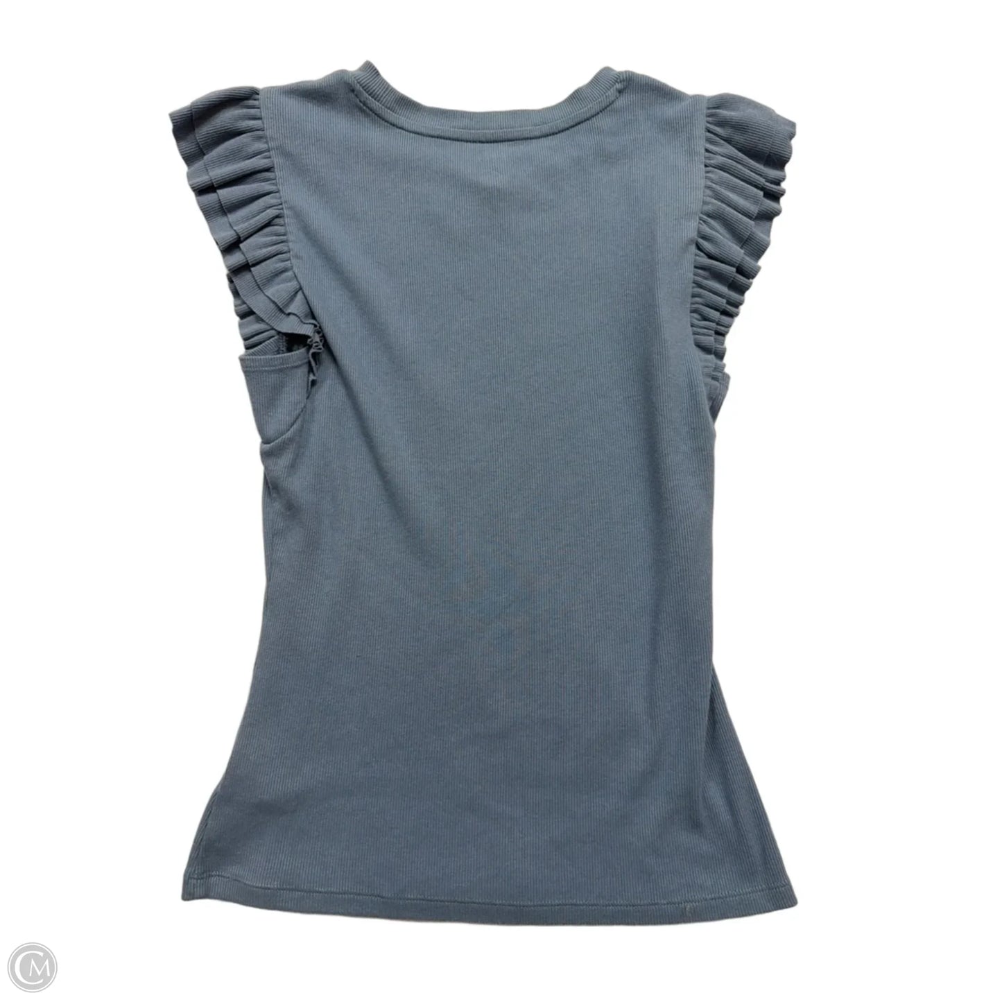 Top Sleeveless By Gap In Blue, Size: M