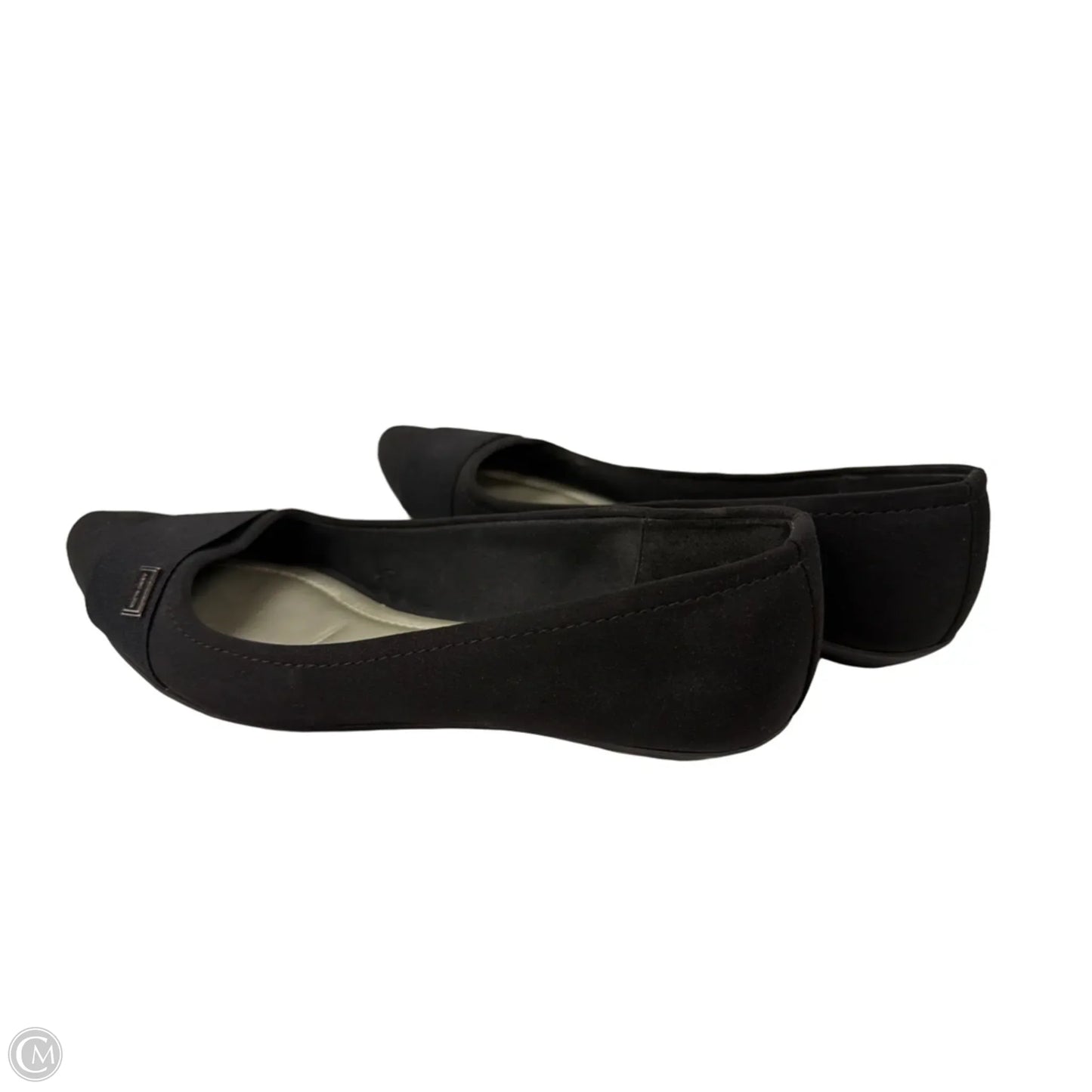 Sandals Flats By Anne Klein In Black, Size: 7.5
