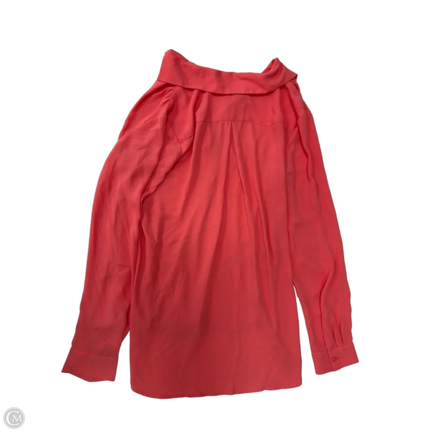 Top Long Sleeve By Ann Taylor In Pink, Size: S
