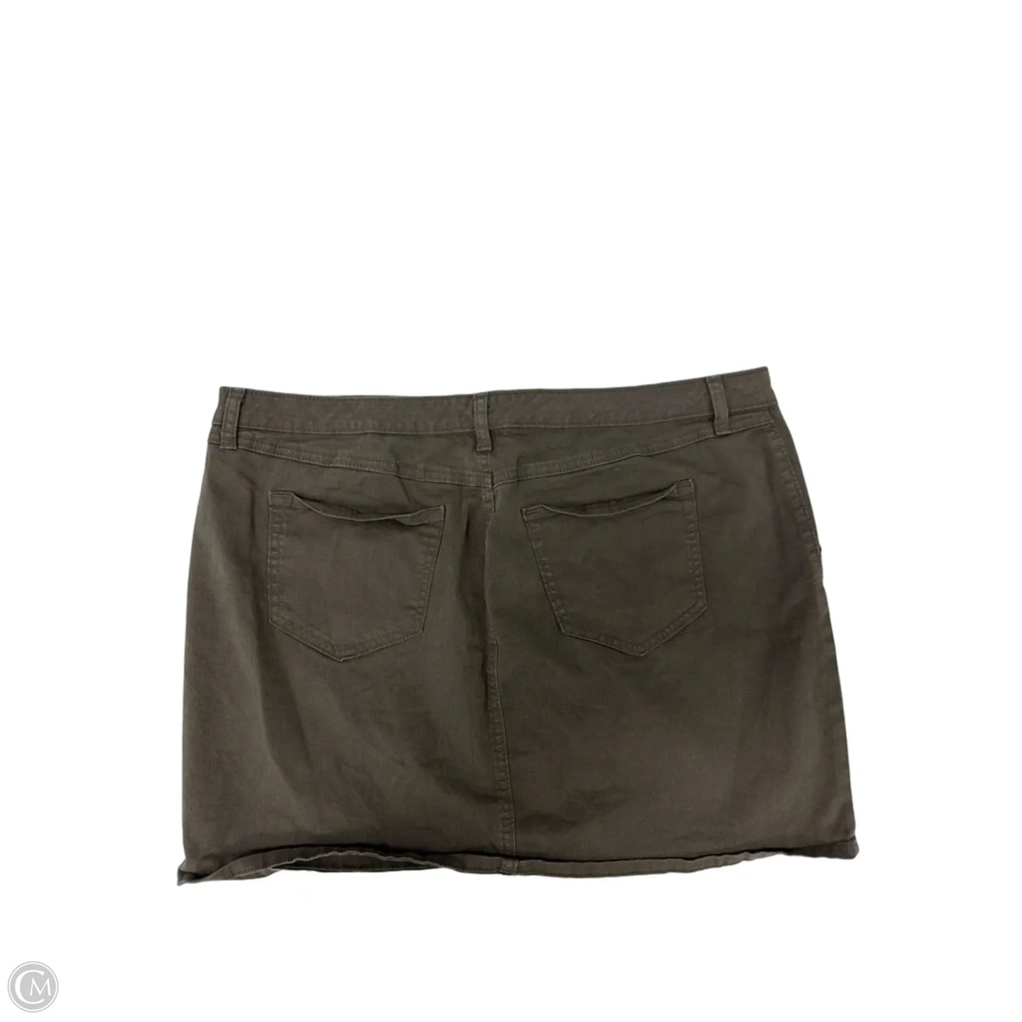 Skirt Mini & Short By Gap In Green, Size: 16