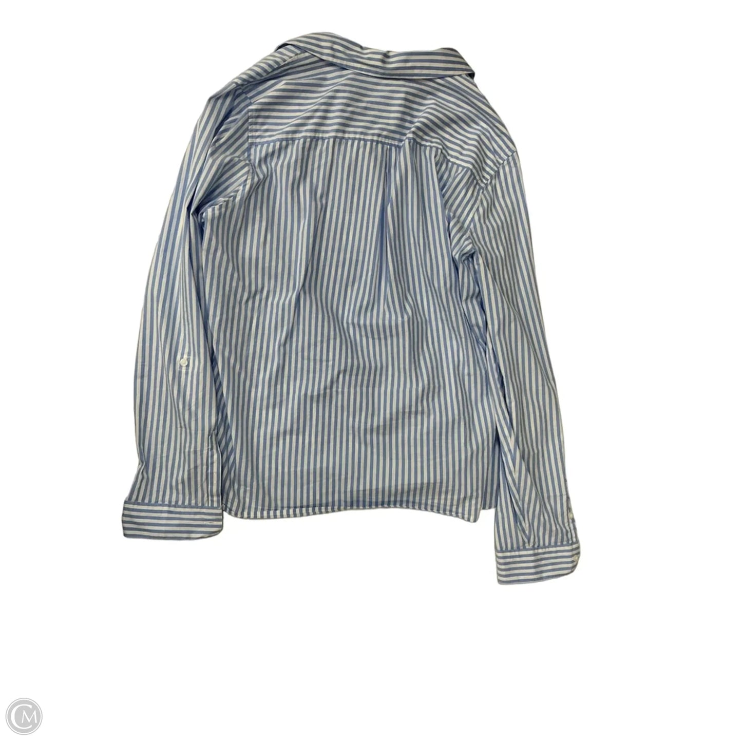 Top Long Sleeve By Croft And Barrow In Striped Pattern, Size: Xl