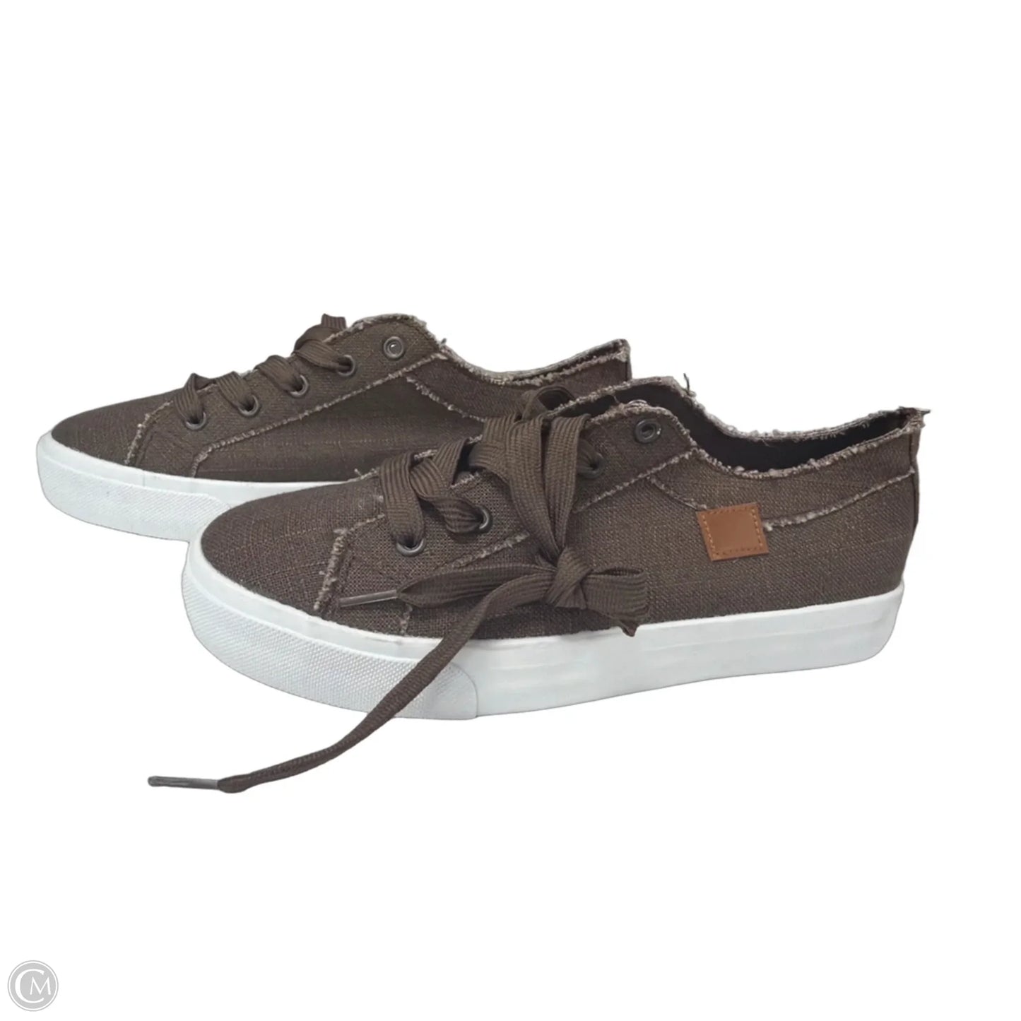 Shoes Sneakers By Clothes Mentor In Brown, Size: 8