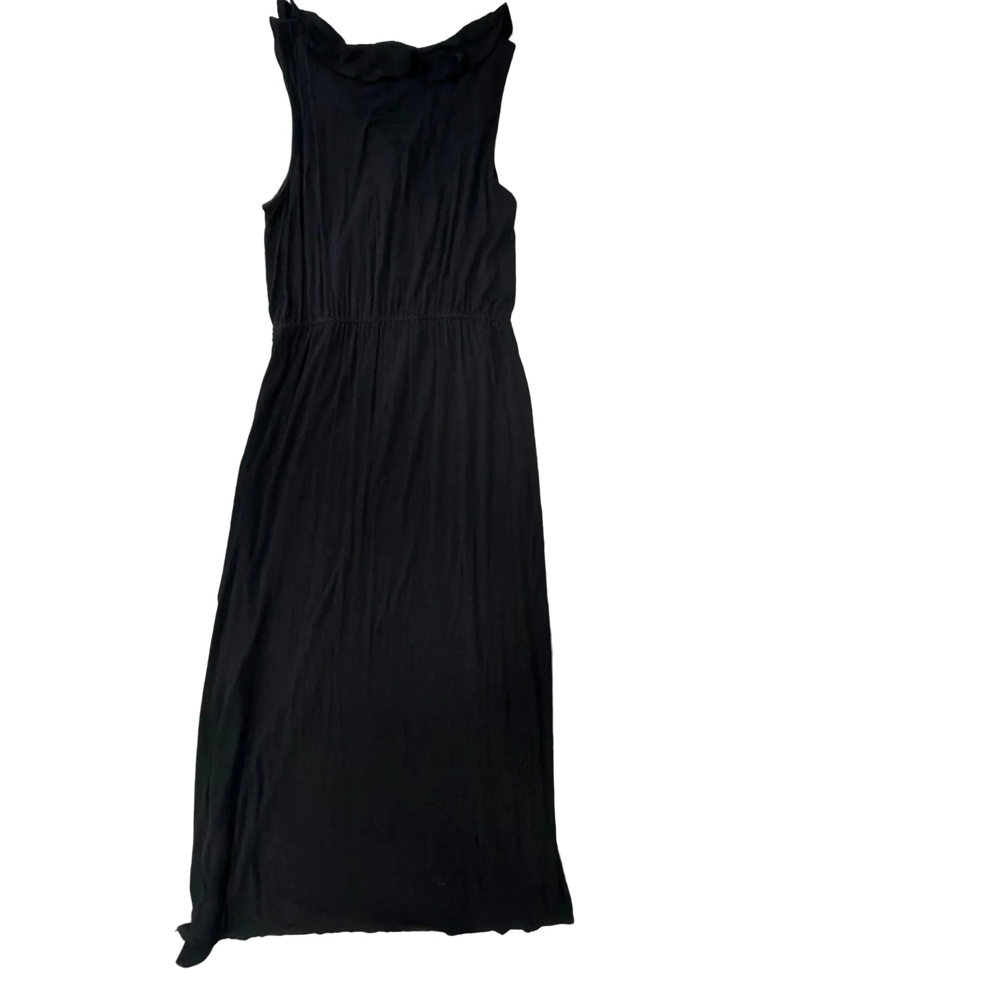 Dress Casual Maxi By Apt 9 In Black, Size: L