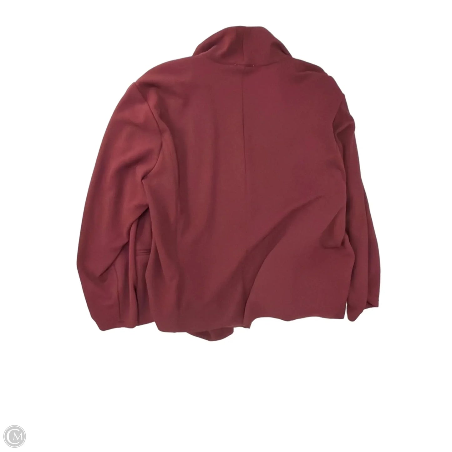 Blazer By Maurices In Maroon, Size: 3x