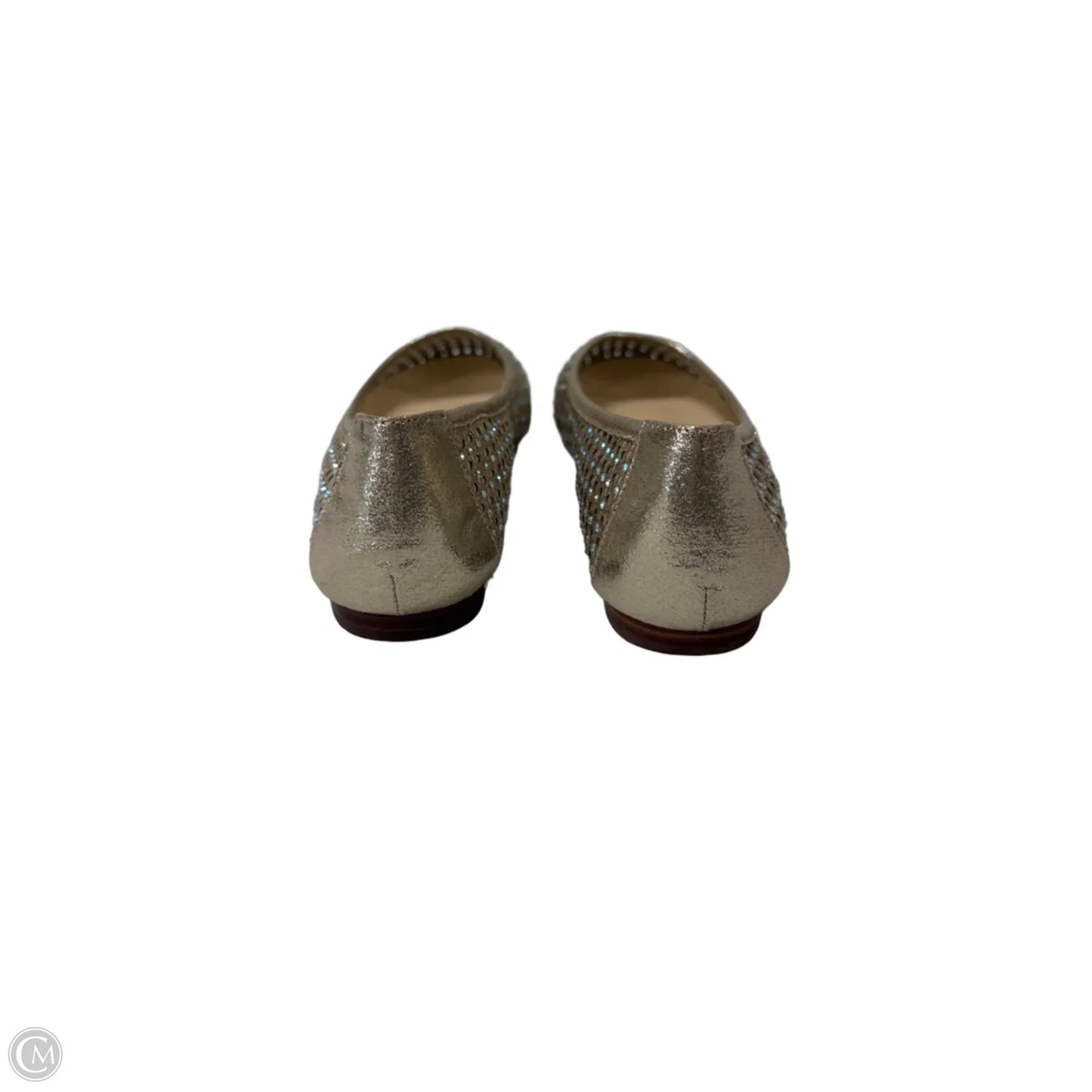 Shoes Flats By Alex Marie In Gold, Size: 9