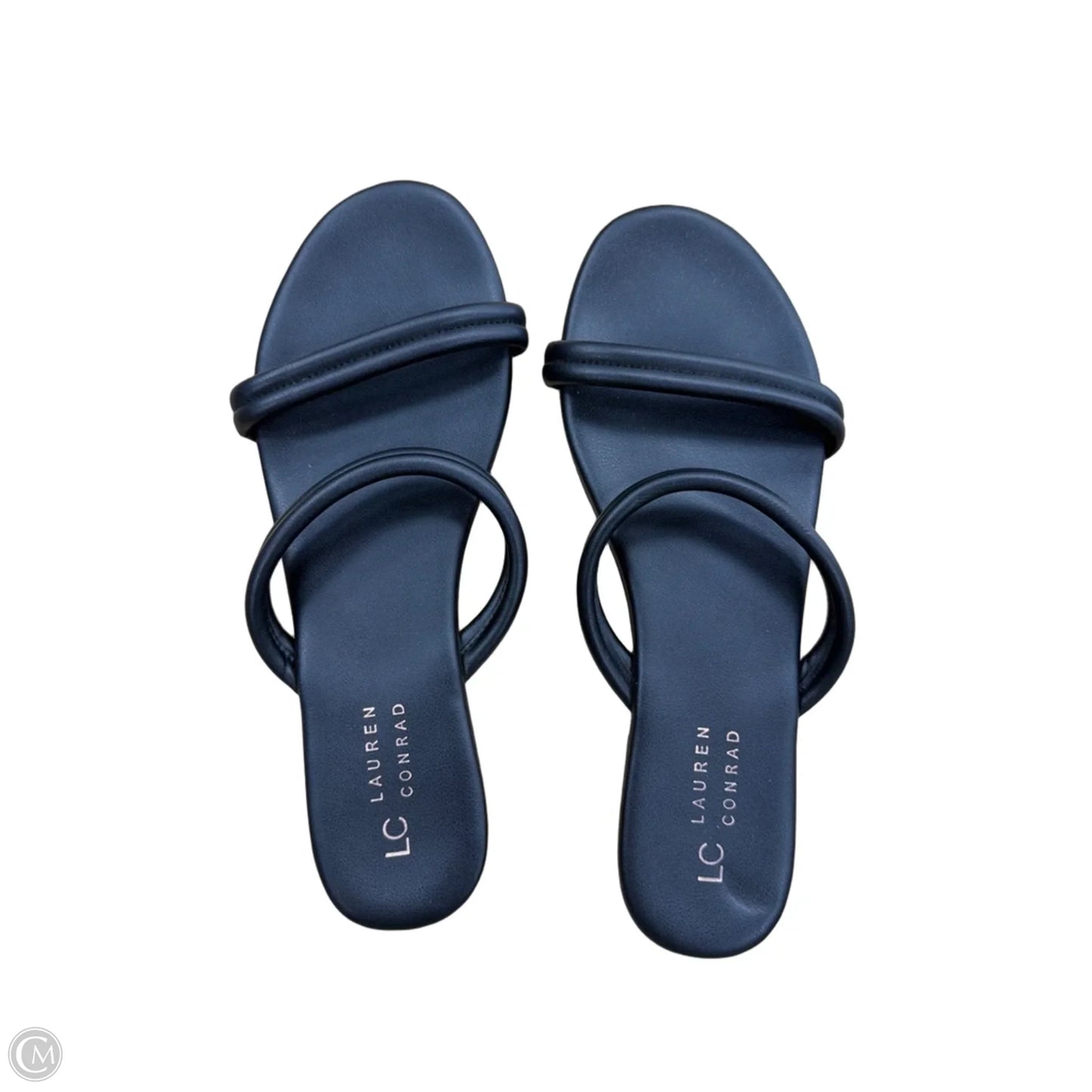 Sandals Flats By Lc Lauren Conrad In Black, Size: 9