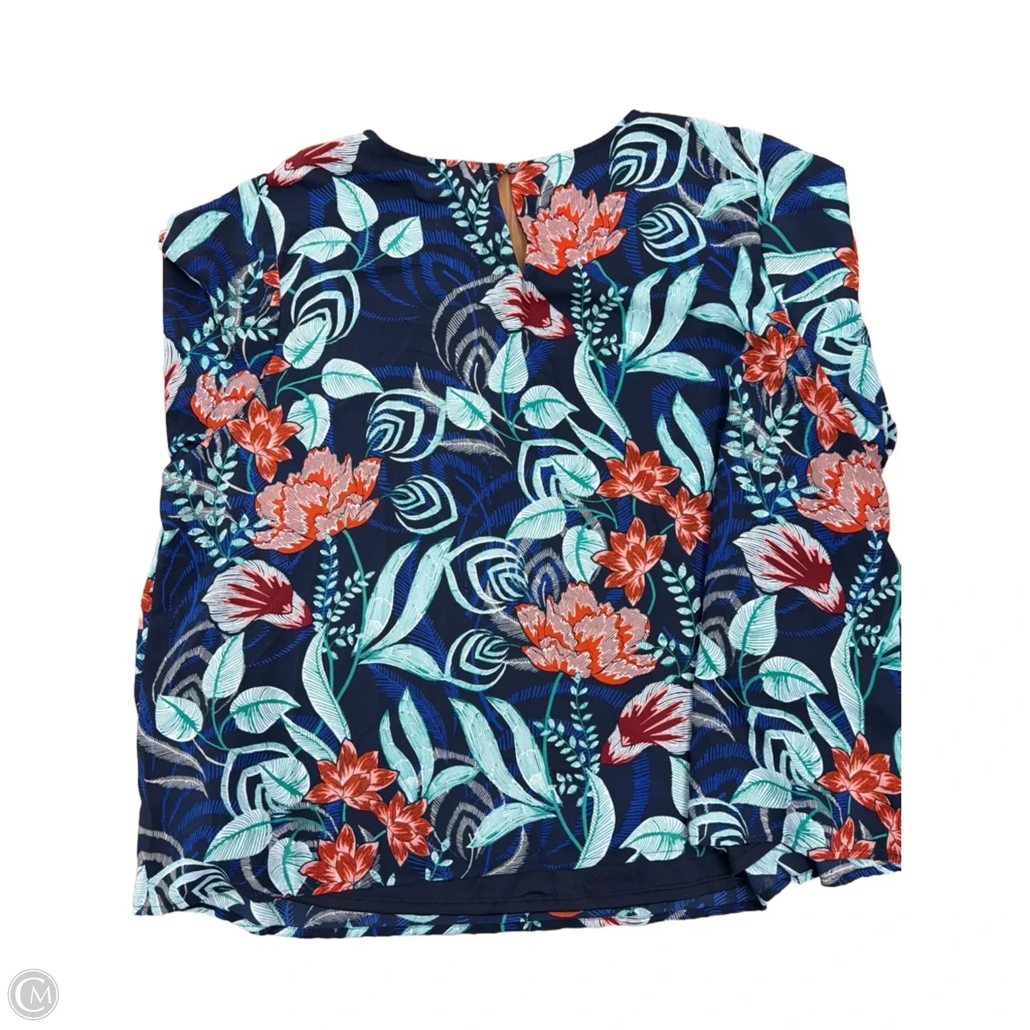 Top Long Sleeve By Clothes Mentor In Floral Print, Size: 3x