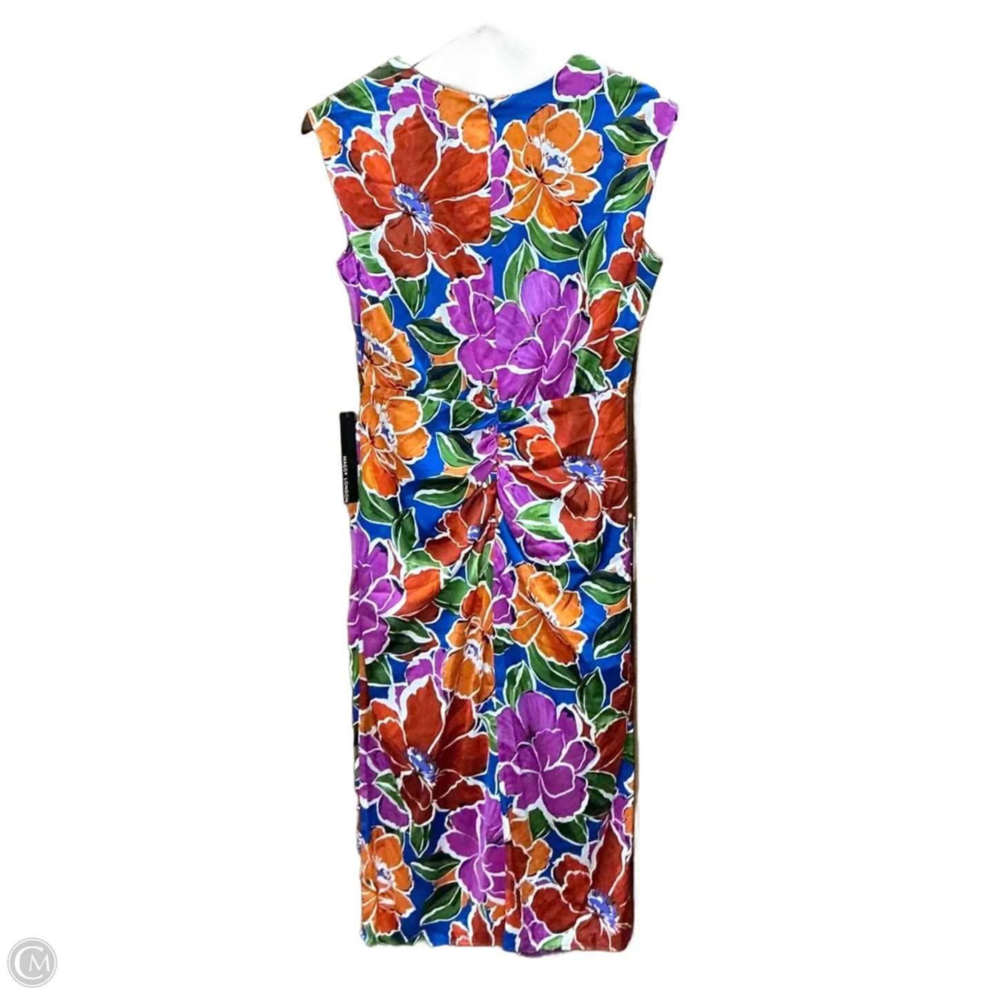 Dress Casual Midi By Maggy London In Floral Print, Size: S