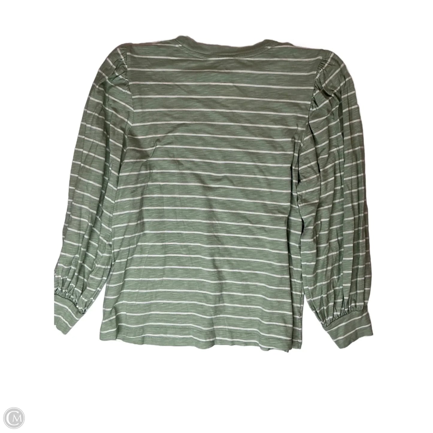 Top Long Sleeve By Maurices In Striped Pattern, Size: S