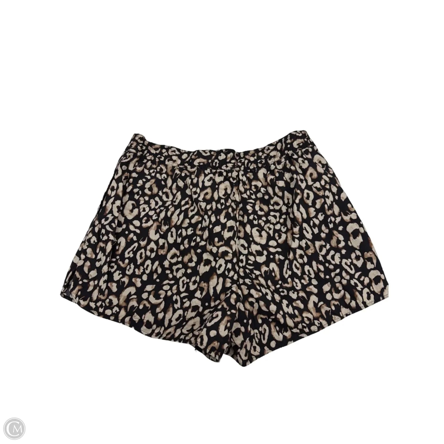 Shorts By H&m In Animal Print, Size: L