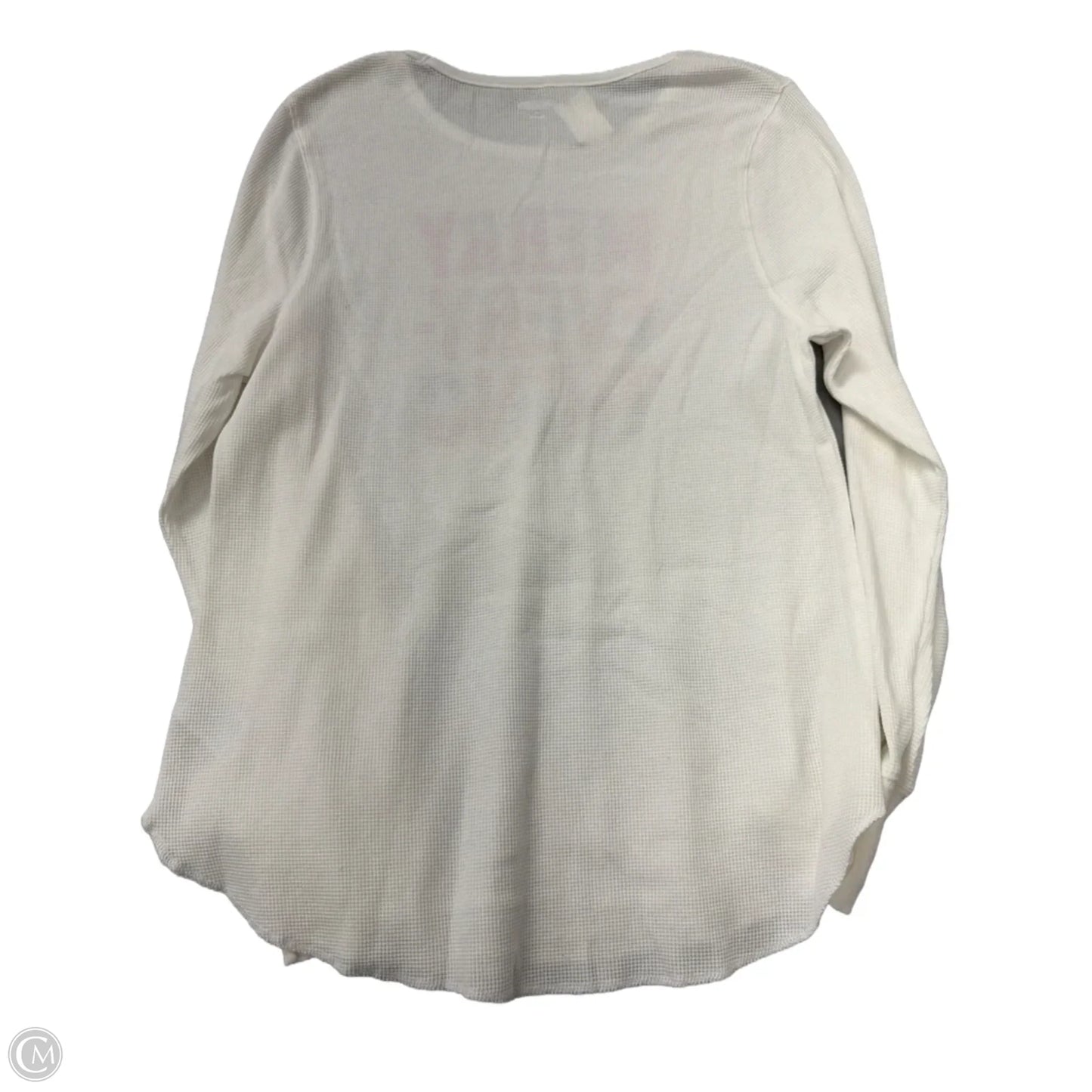 Top Long Sleeve By Old Navy In White, Size: 1x