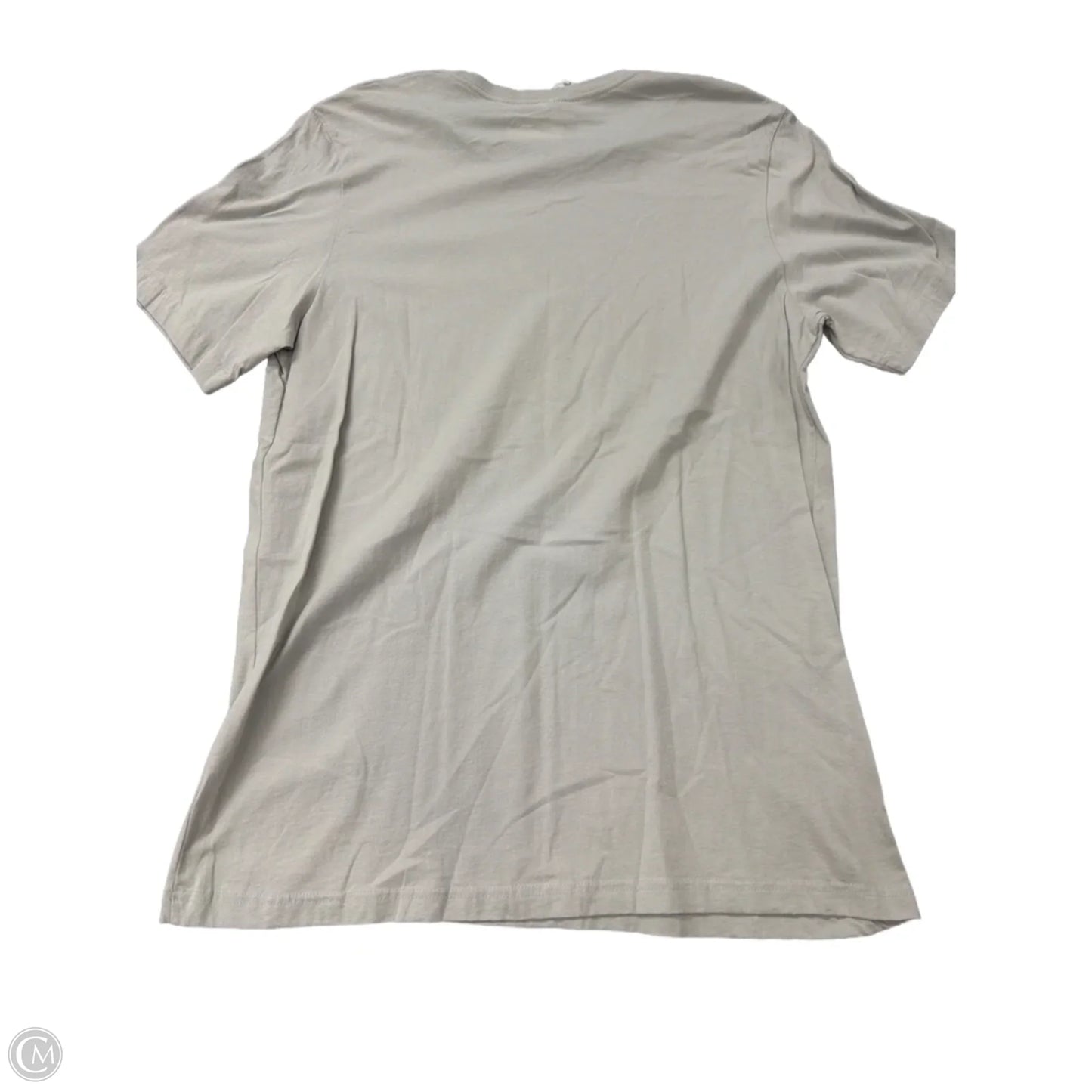 Top Short Sleeve By Bella + Canvas In Grey, Size: Xl