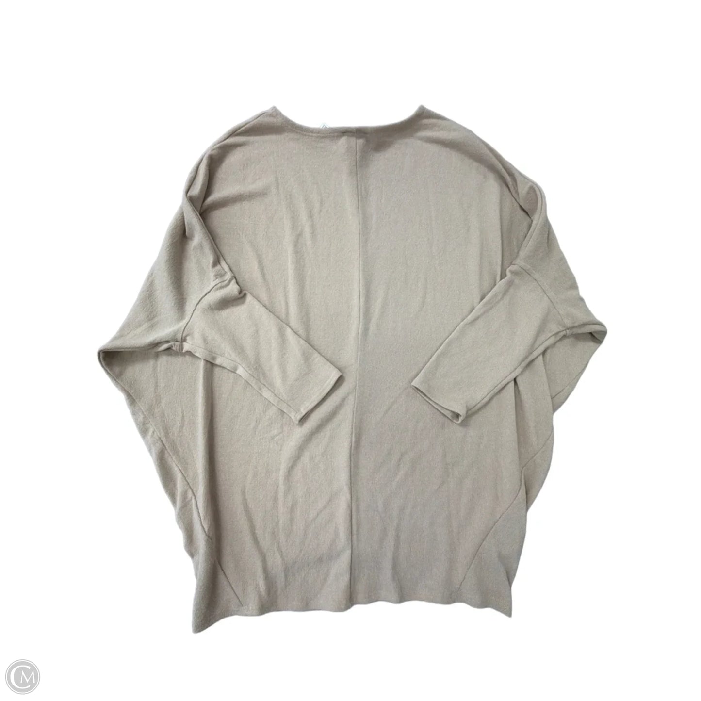 Top Long Sleeve By Express In Tan, Size: Xl