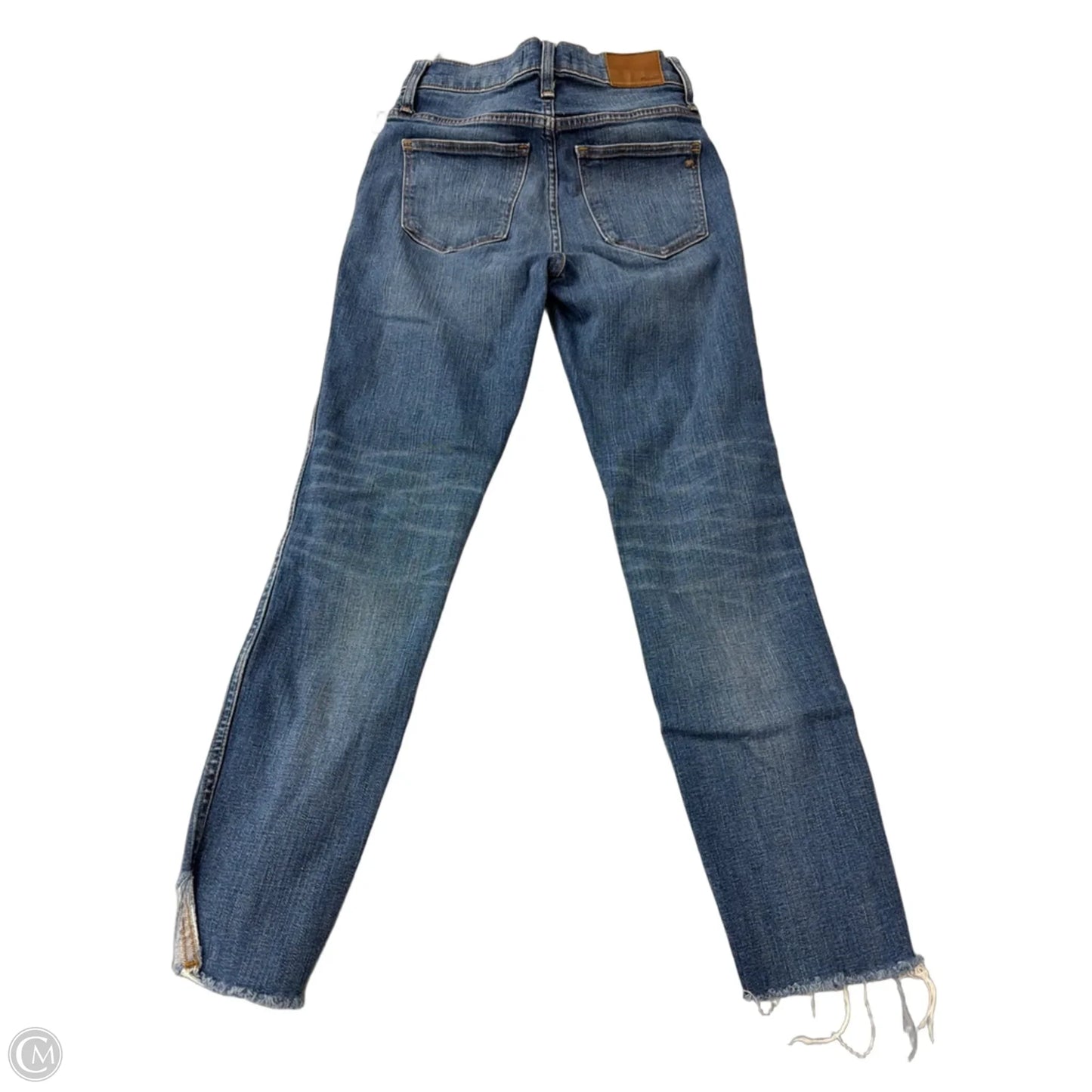 Jeans Cropped By Madewell In Blue Denim, Size: 4