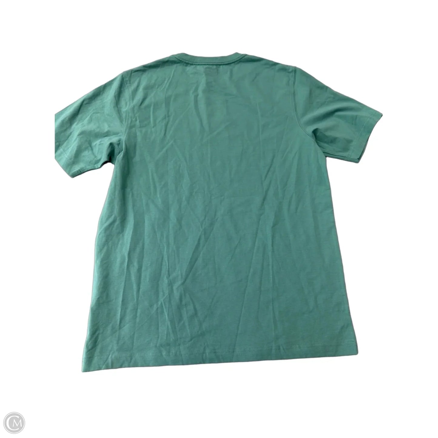 Top Short Sleeve By Lands End In Teal, Size: M