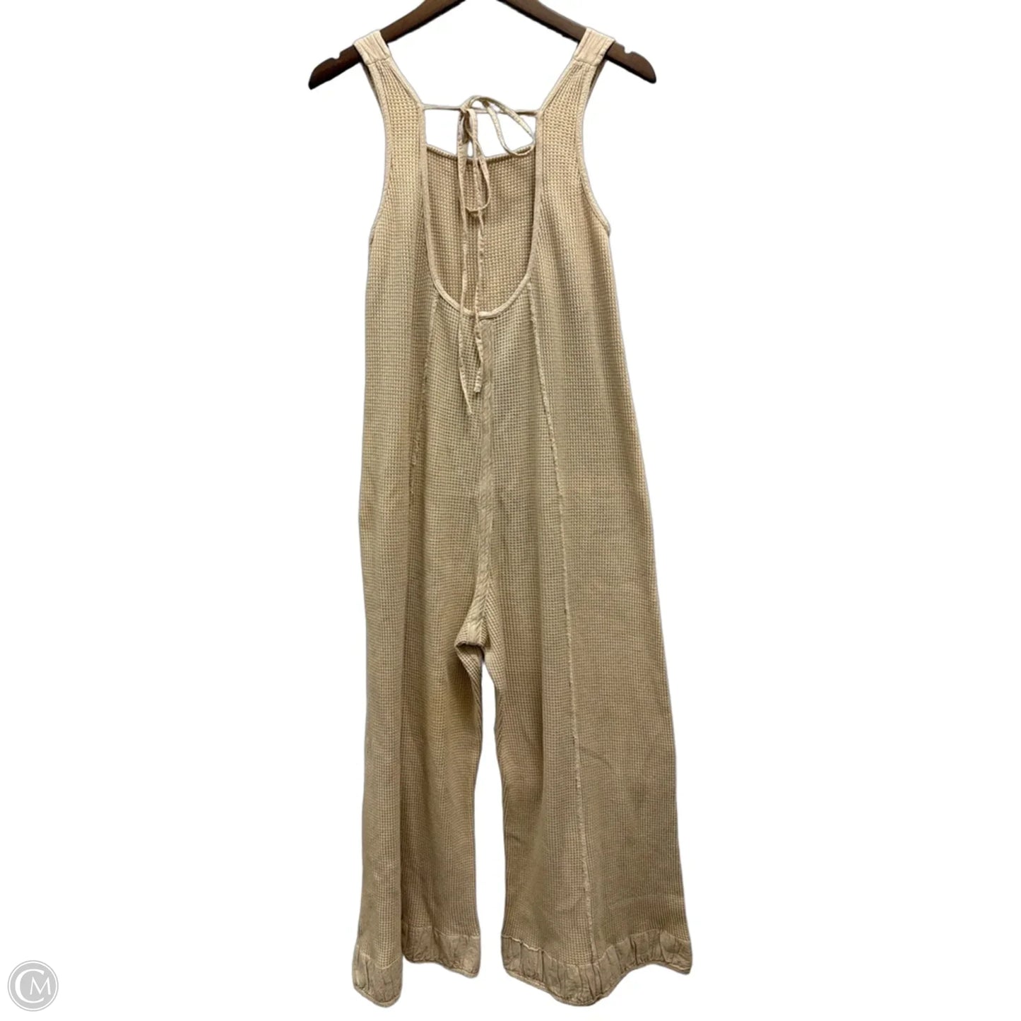 Overalls By Clothes Mentor In Tan, Size: M