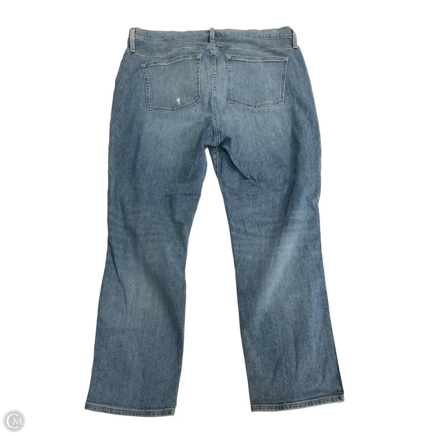Jeans Straight By J. Crew In Blue Denim, Size: 16